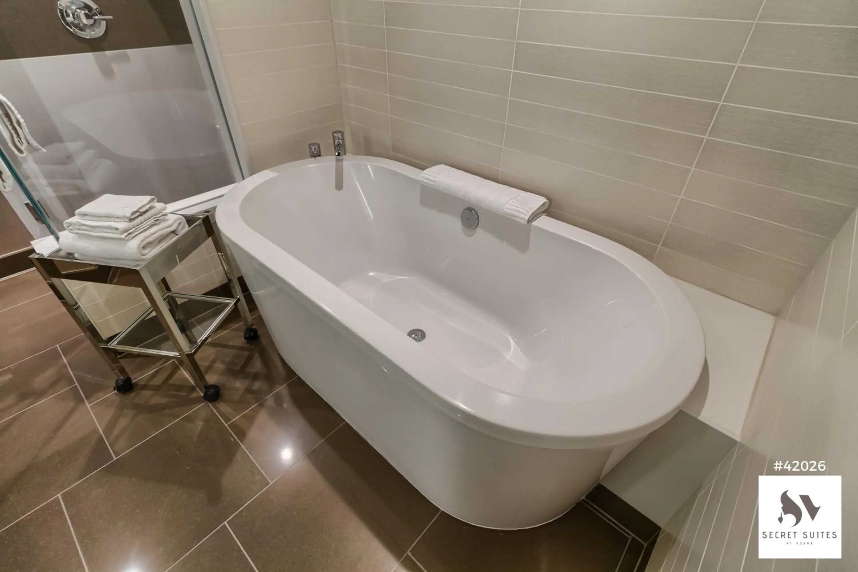 Bathroom in Secret Suites At Vdara