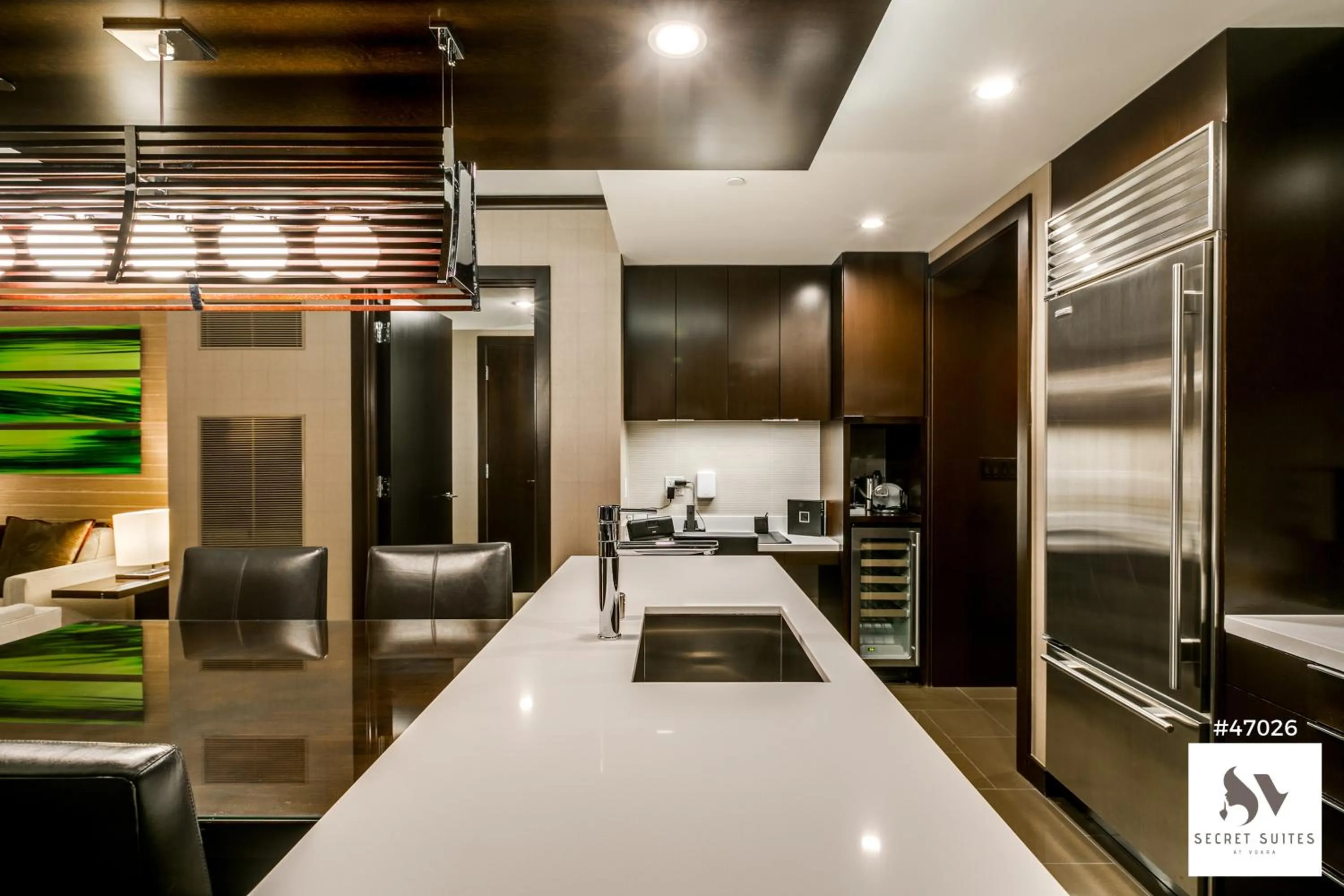 Bed in Secret Suites At Vdara