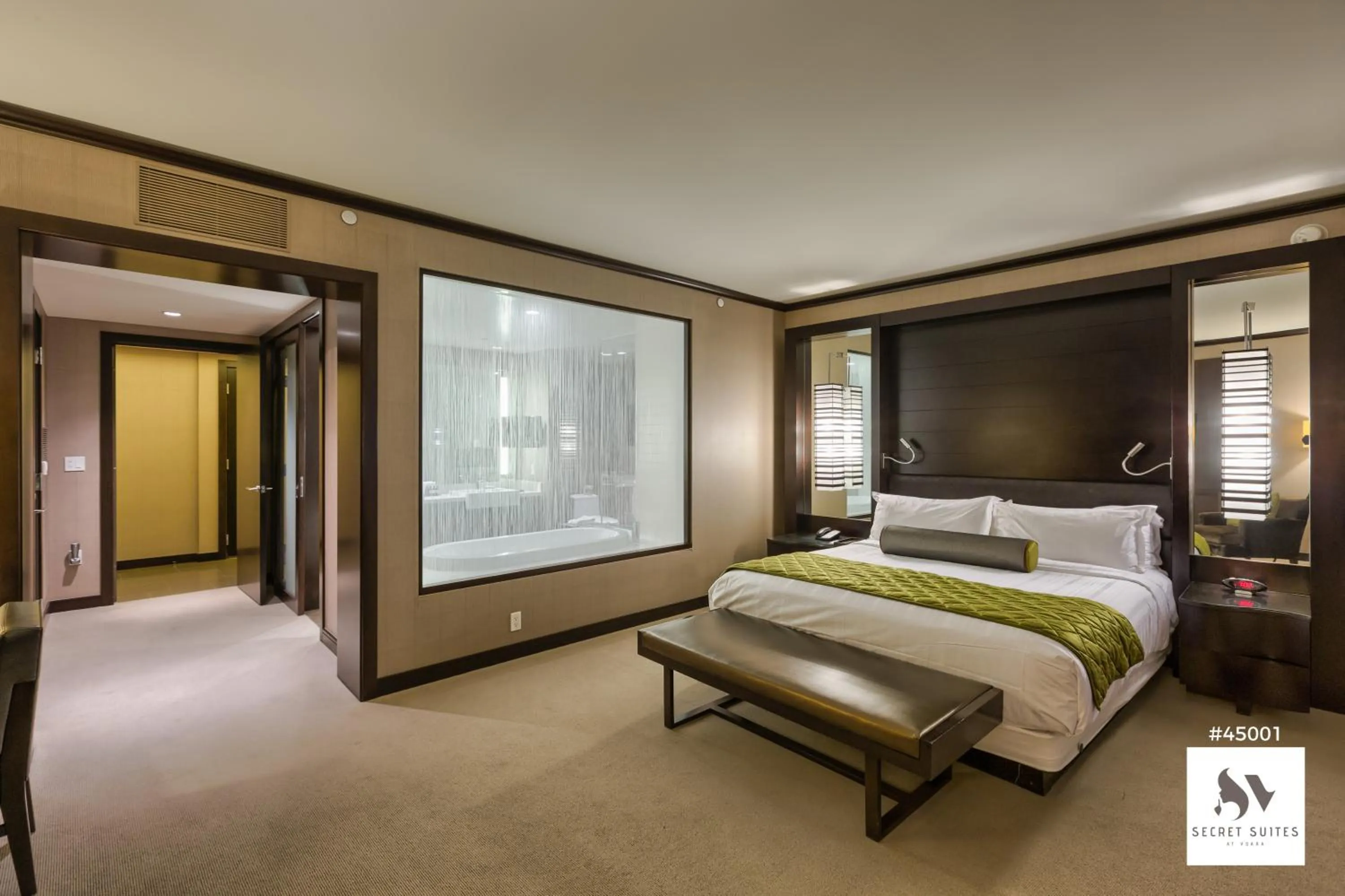 Bed in Secret Suites At Vdara