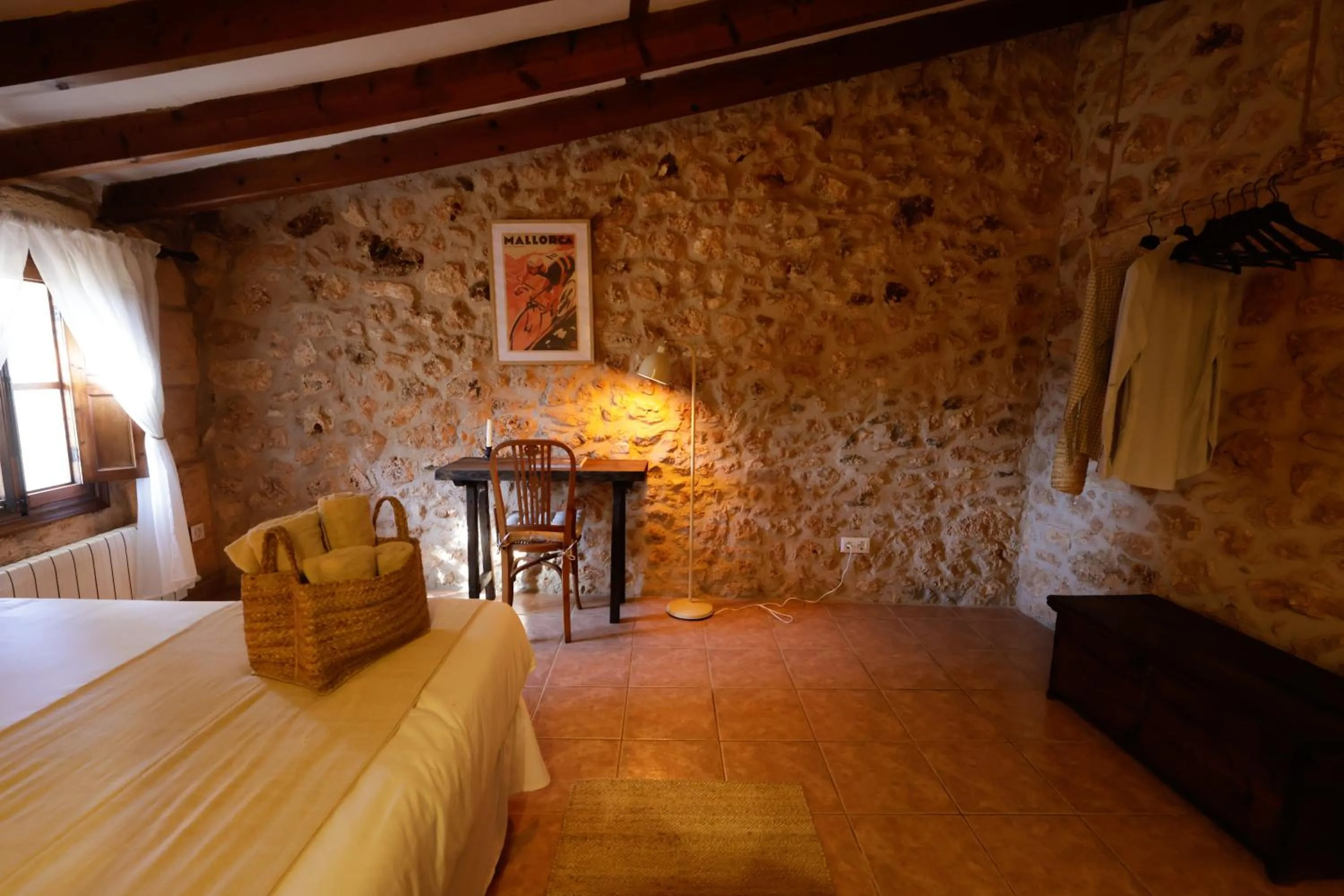 Bed in Agroturismo Finca Son Pieras