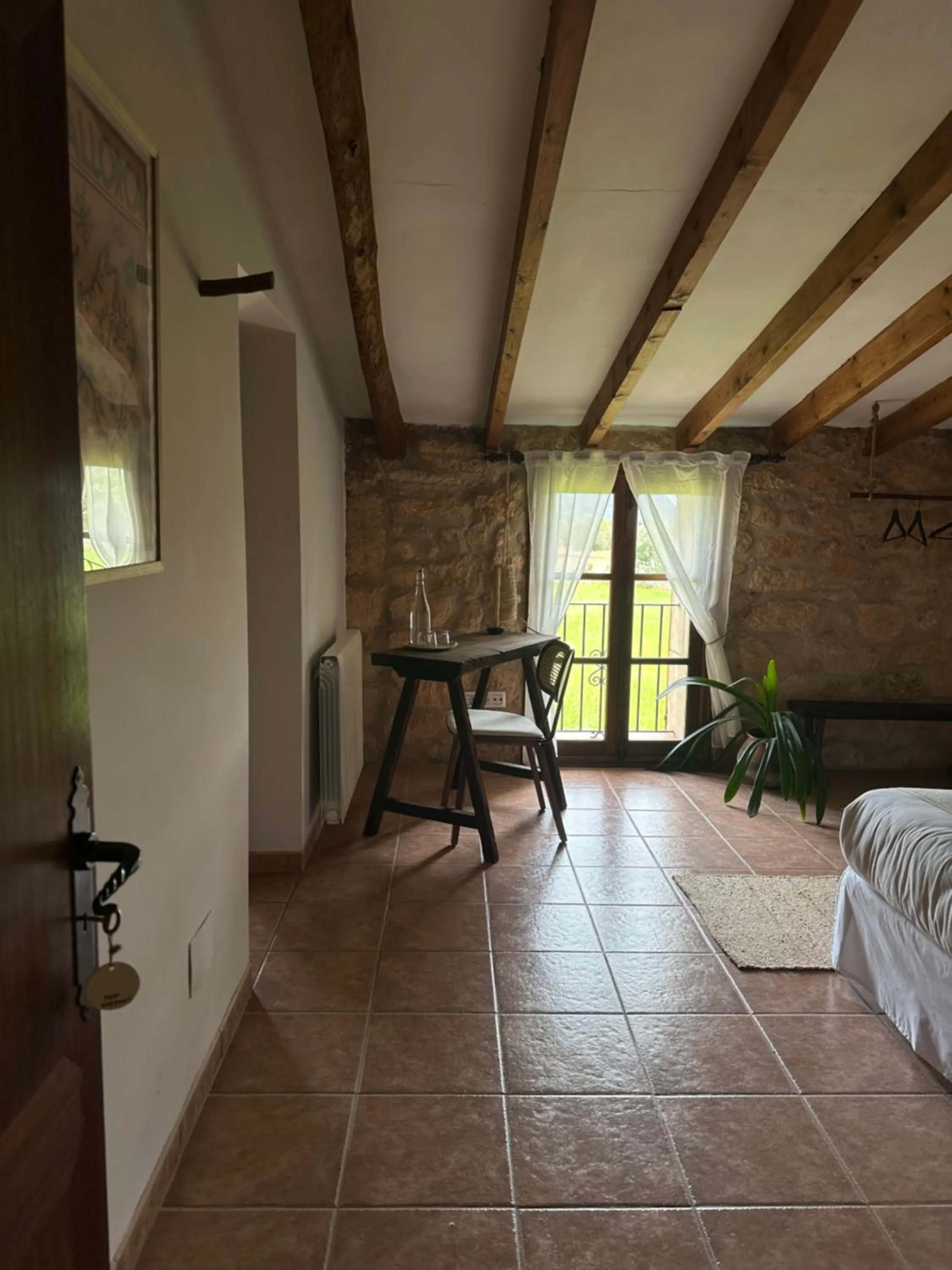 Bed in Agroturismo Finca Son Pieras