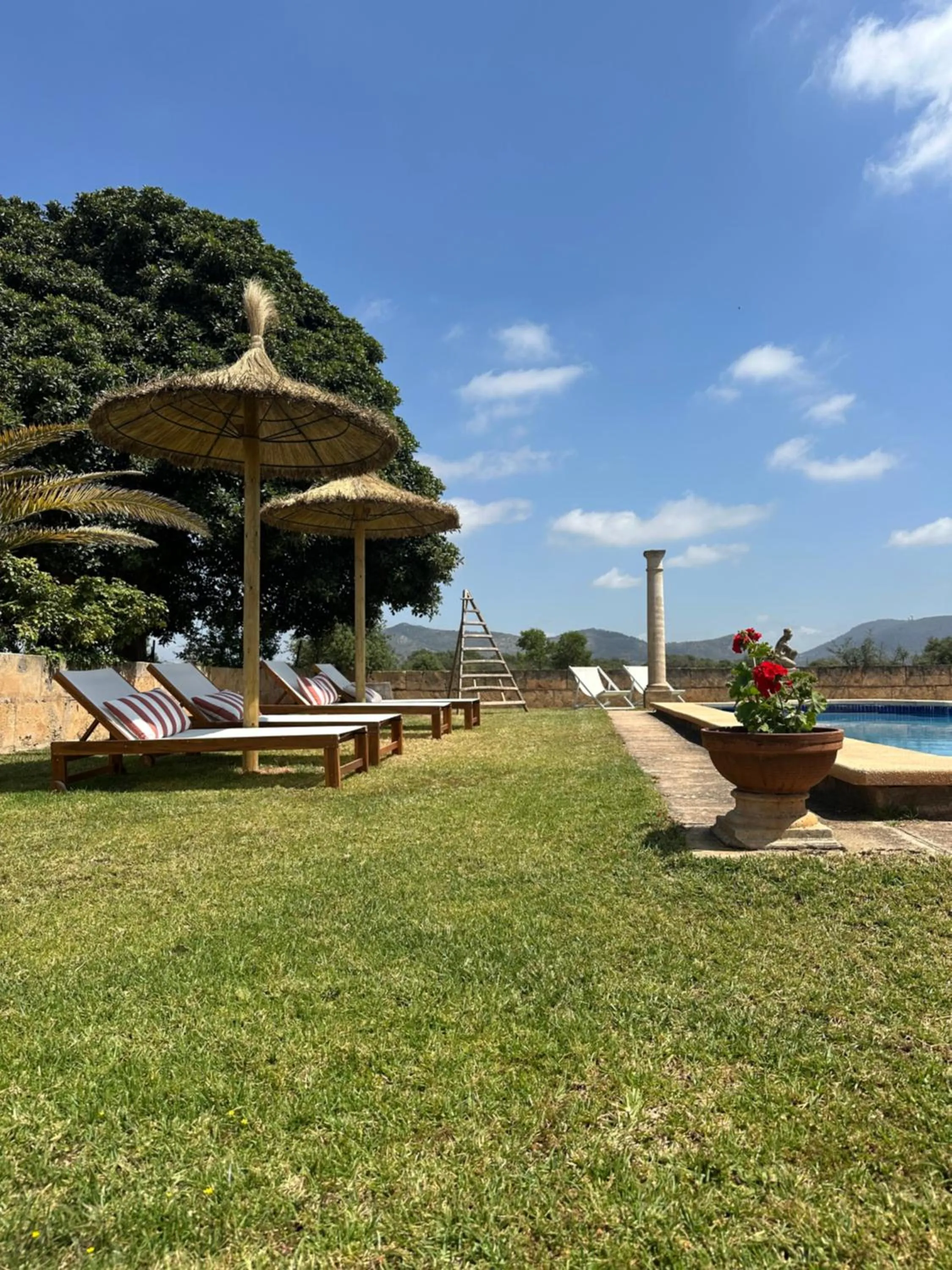 Swimming pool in Agroturismo Finca Son Pieras
