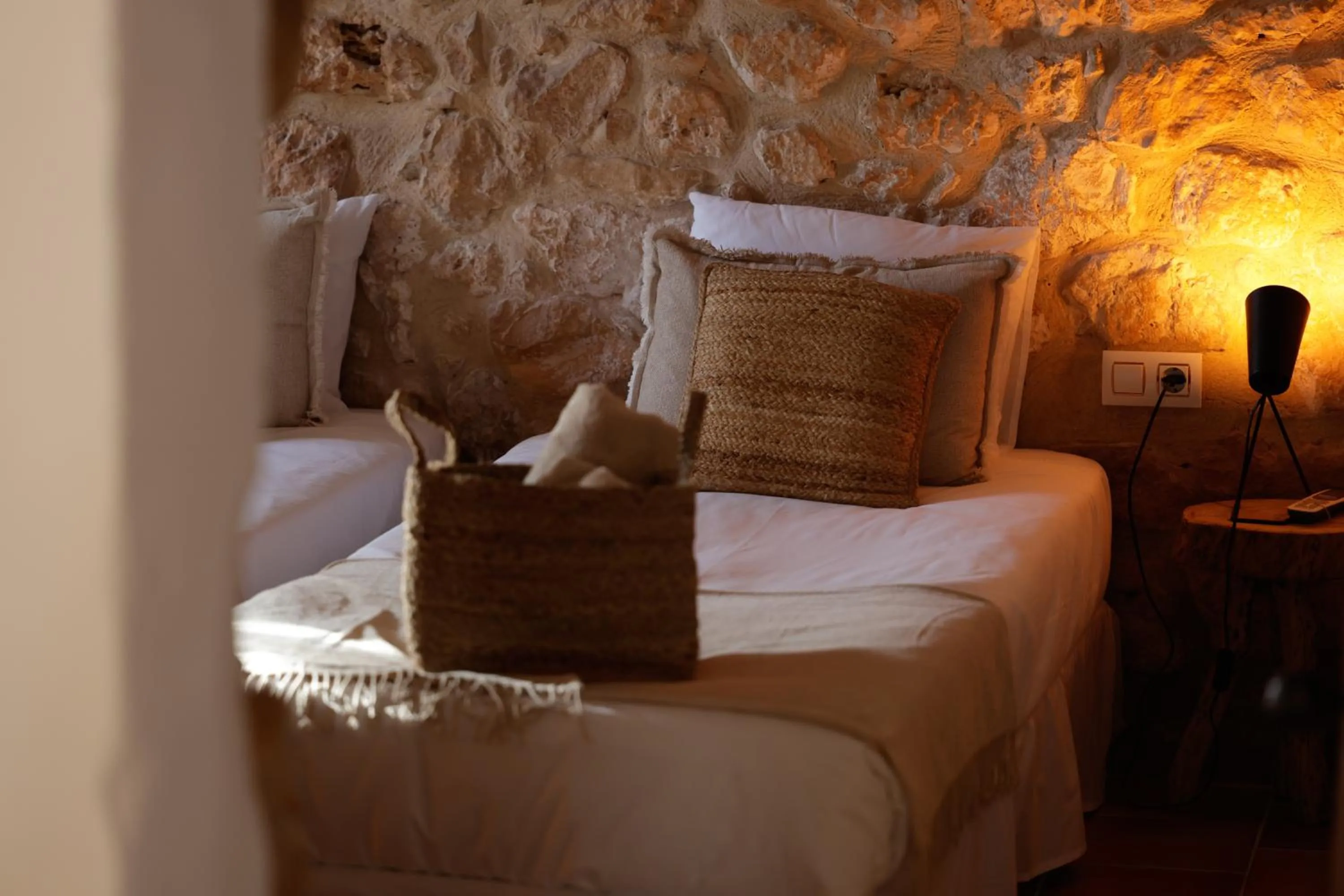 Bed in Agroturismo Finca Son Pieras