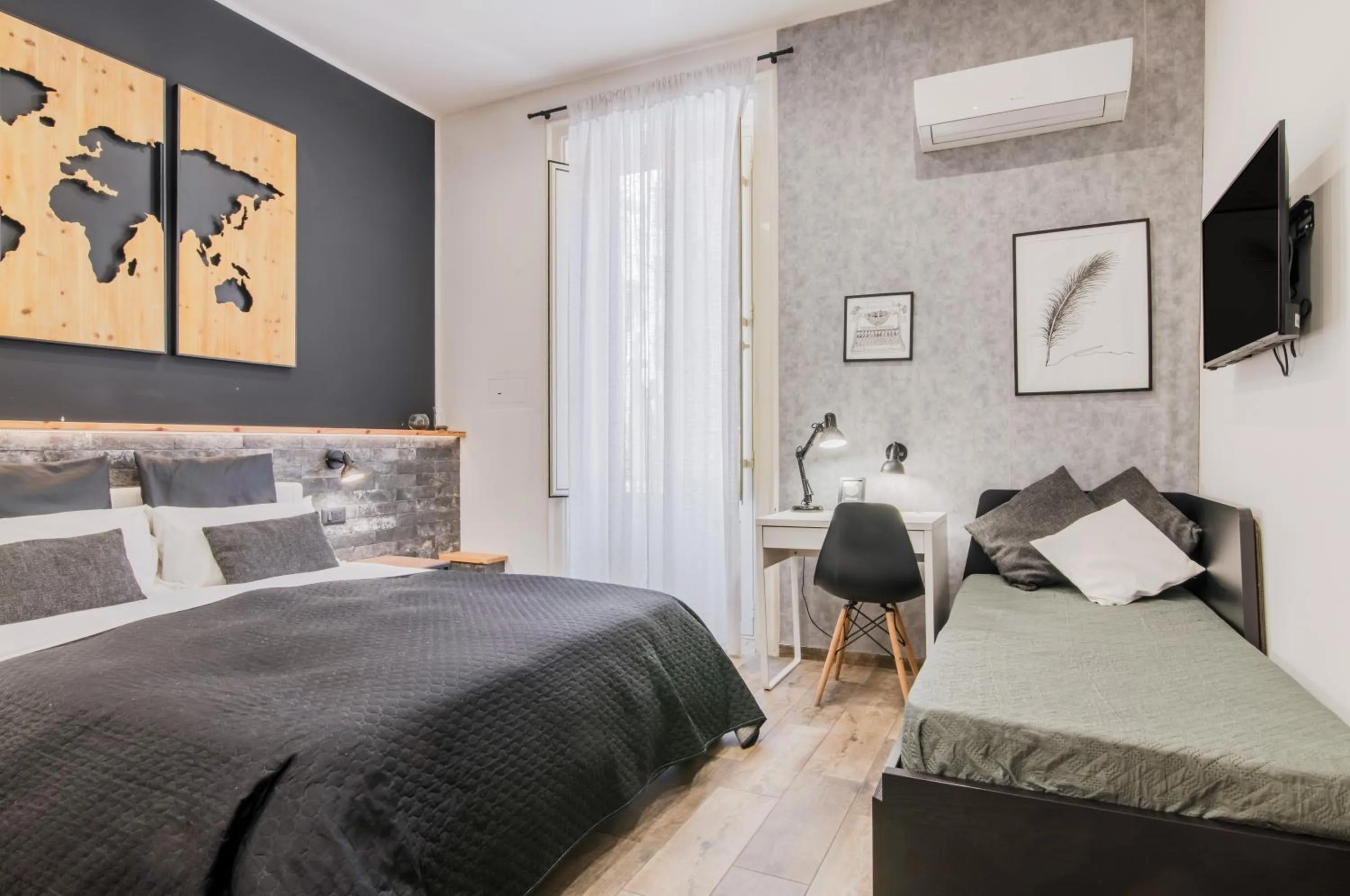 Bedroom, Bed in Panurban Rooms by Wonderful Italy