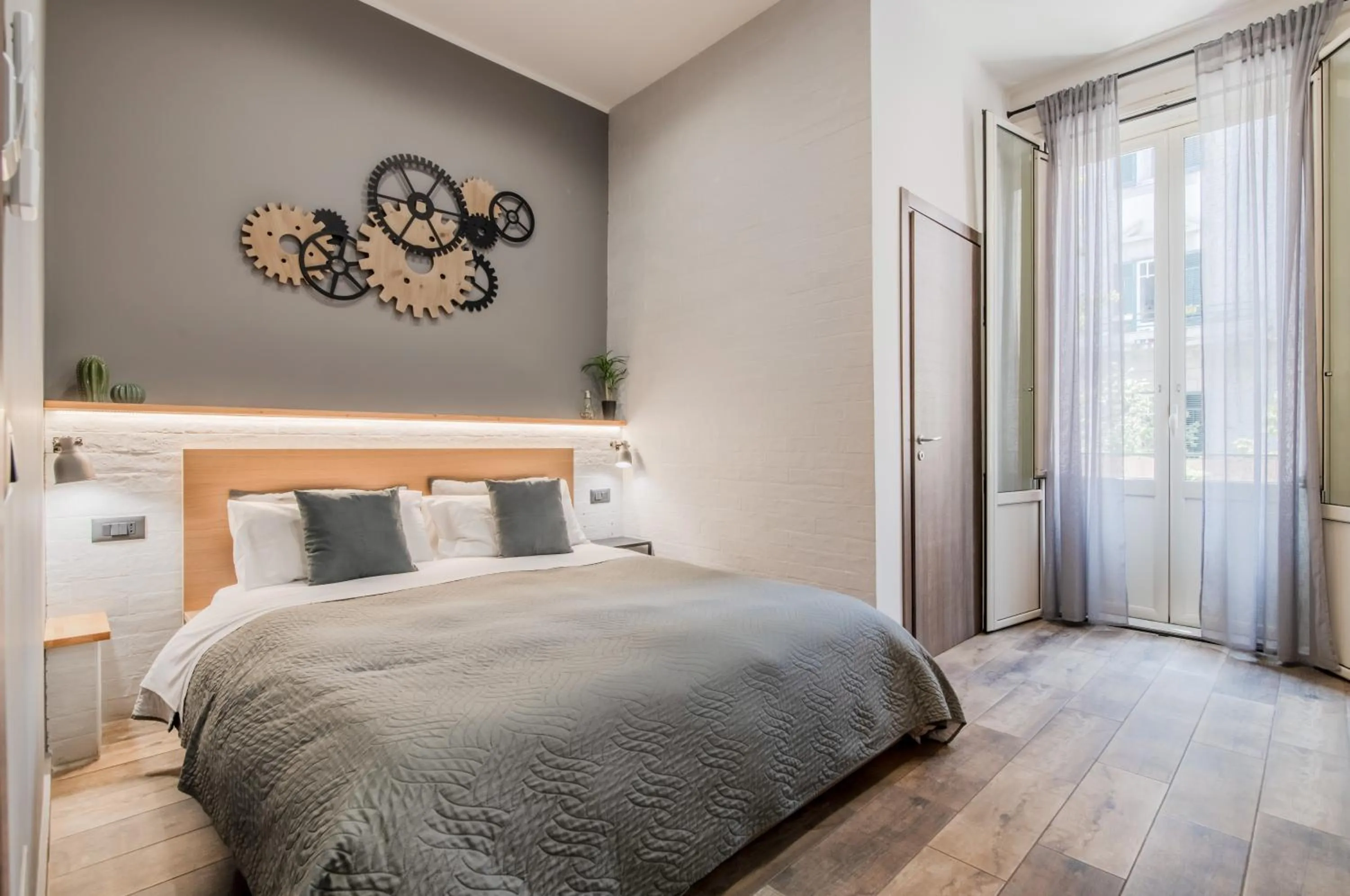 Bedroom, Bed in Panurban Rooms by Wonderful Italy