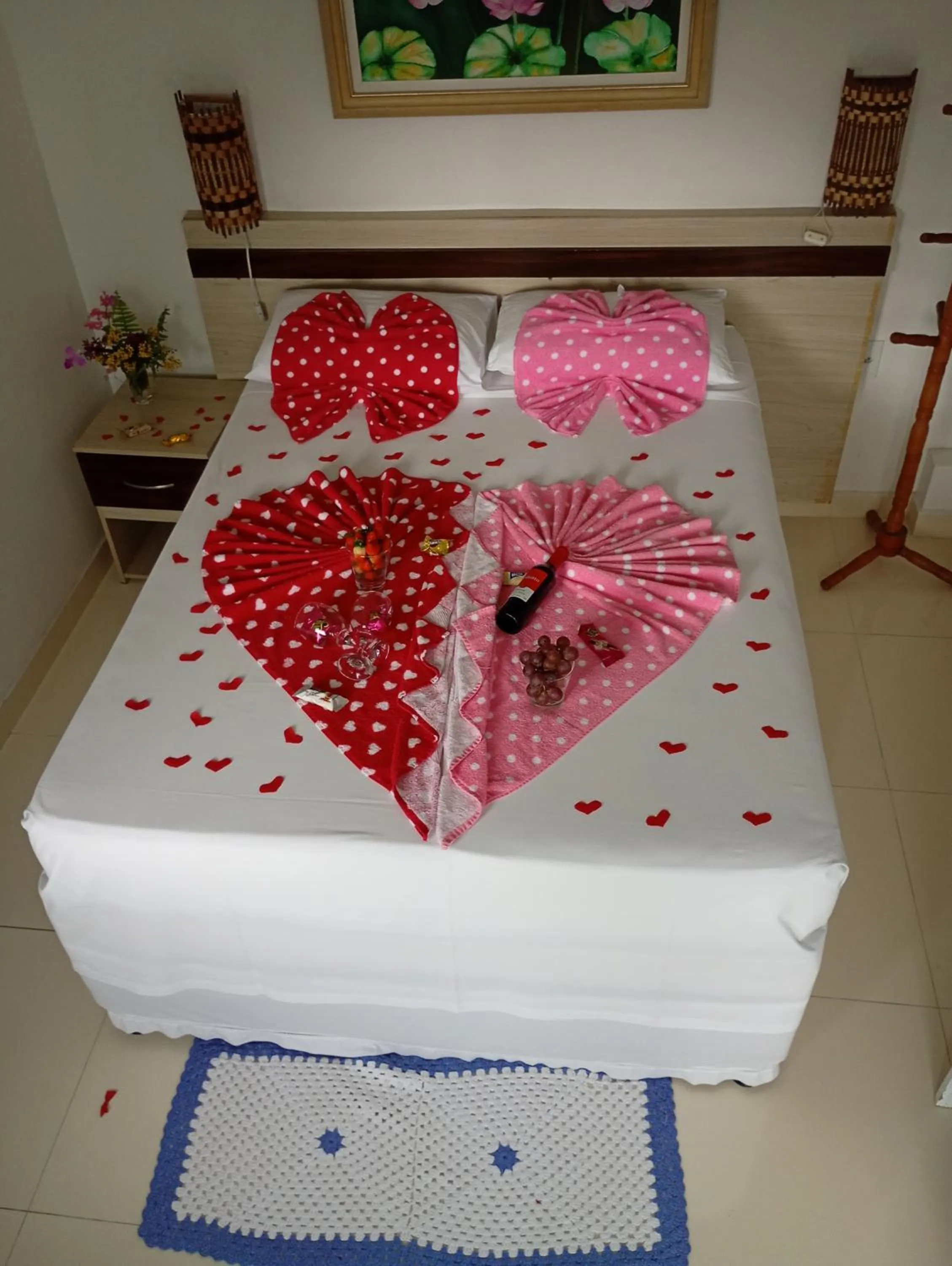 Bed in Porto Bahia Hotel