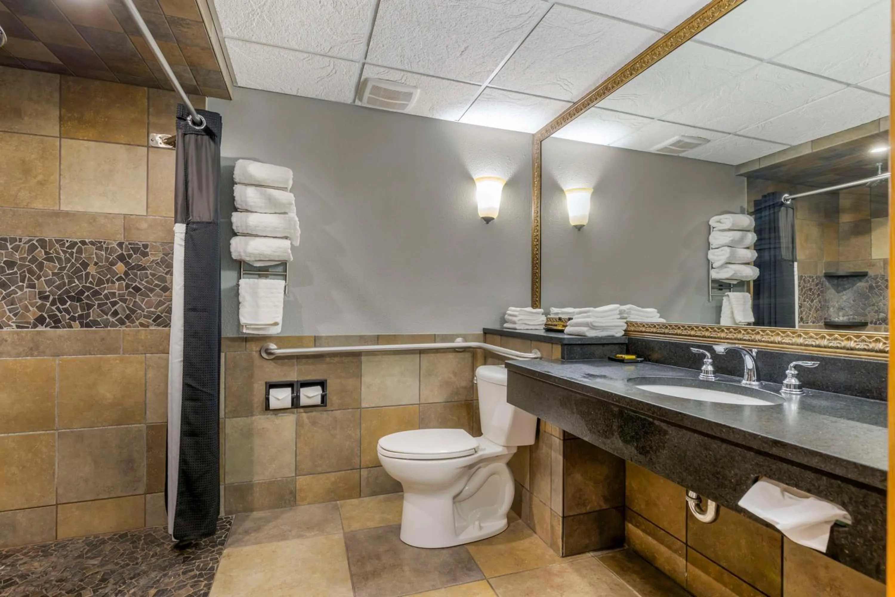 Bathroom in Best Western Plus Longbranch Hotel & Convention Center