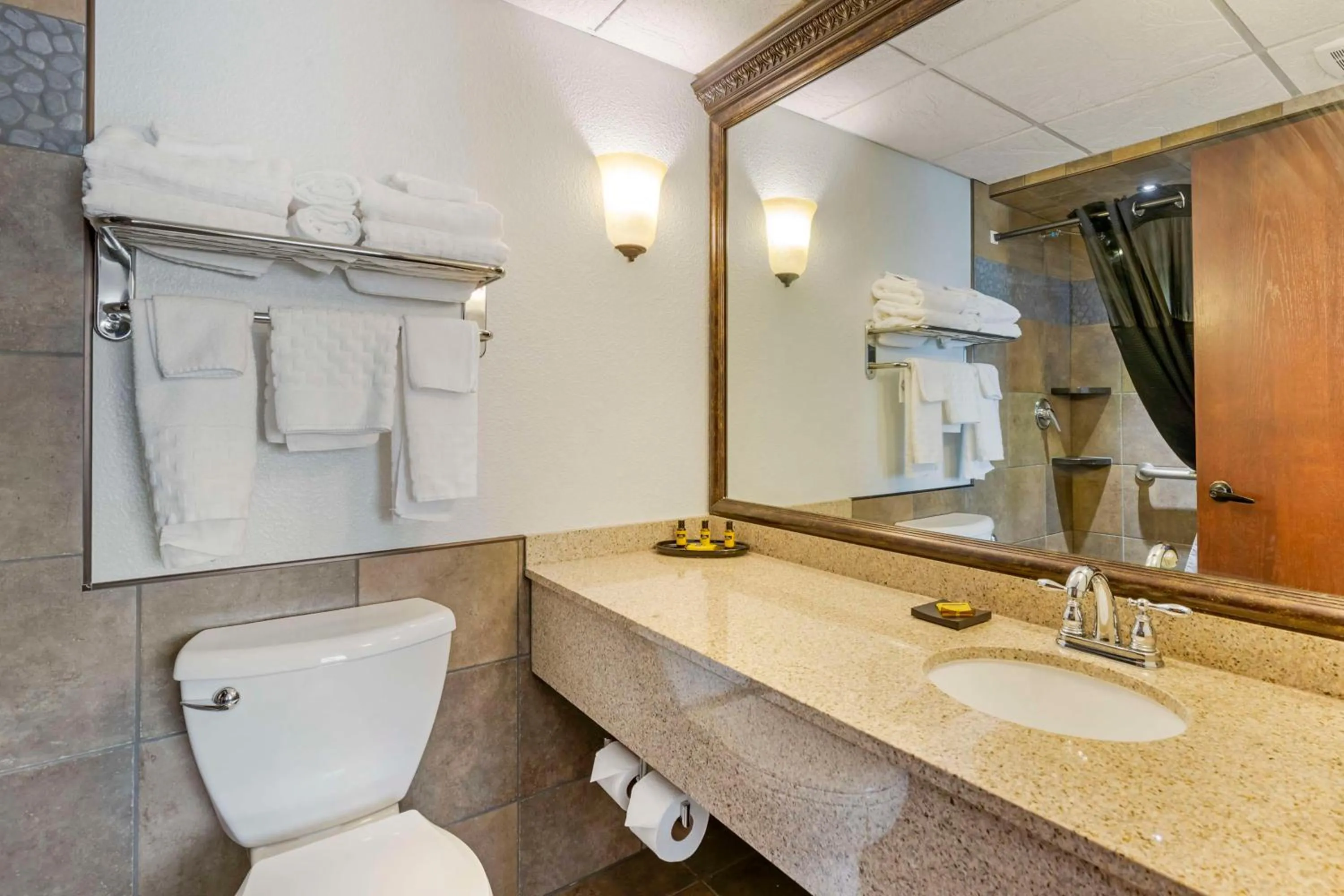 Bathroom in Best Western Plus Longbranch Hotel & Convention Center