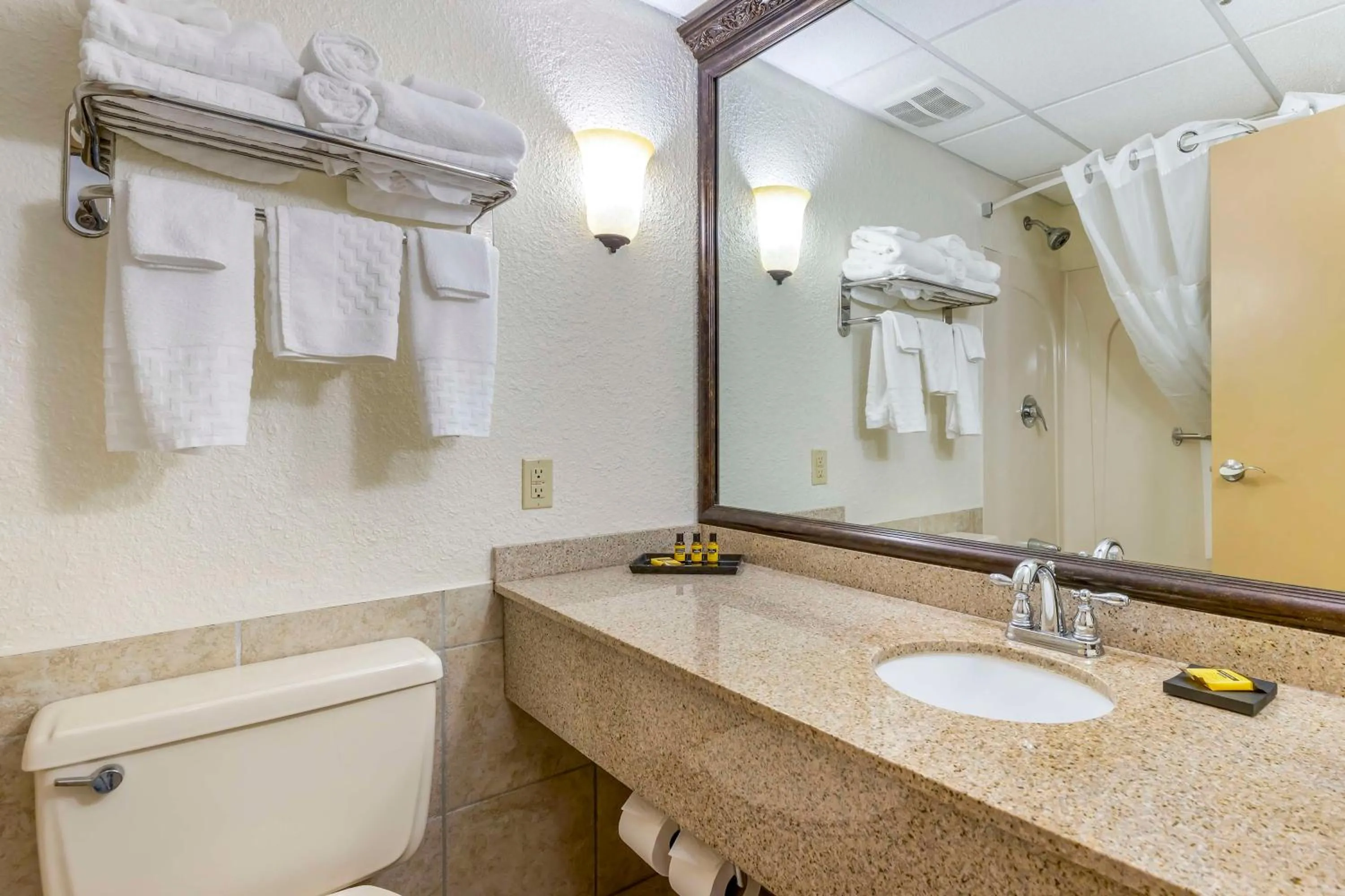Bathroom in Best Western Plus Longbranch Hotel & Convention Center