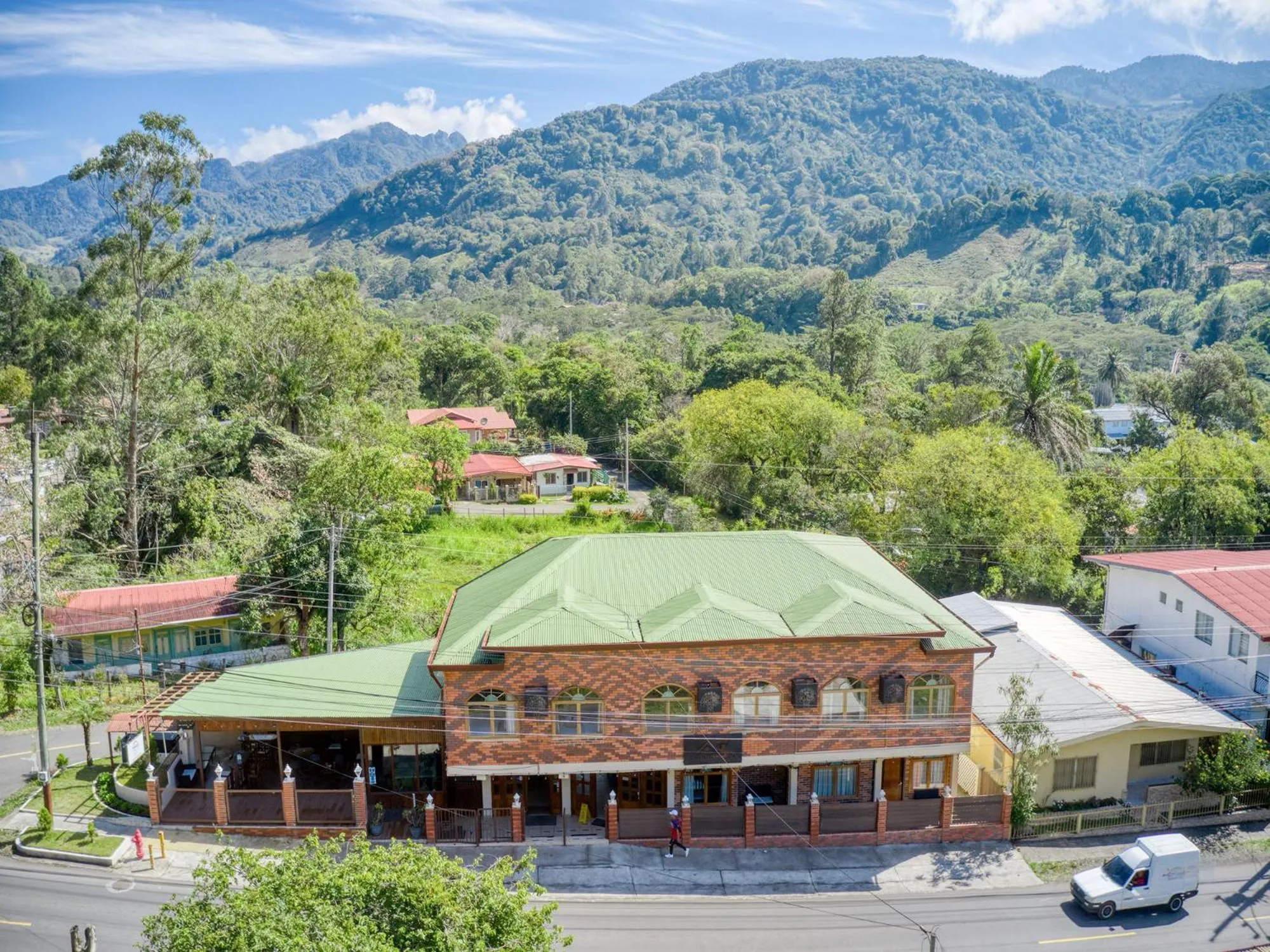 Bird's eye view in Hotel La Casa de la Abuela