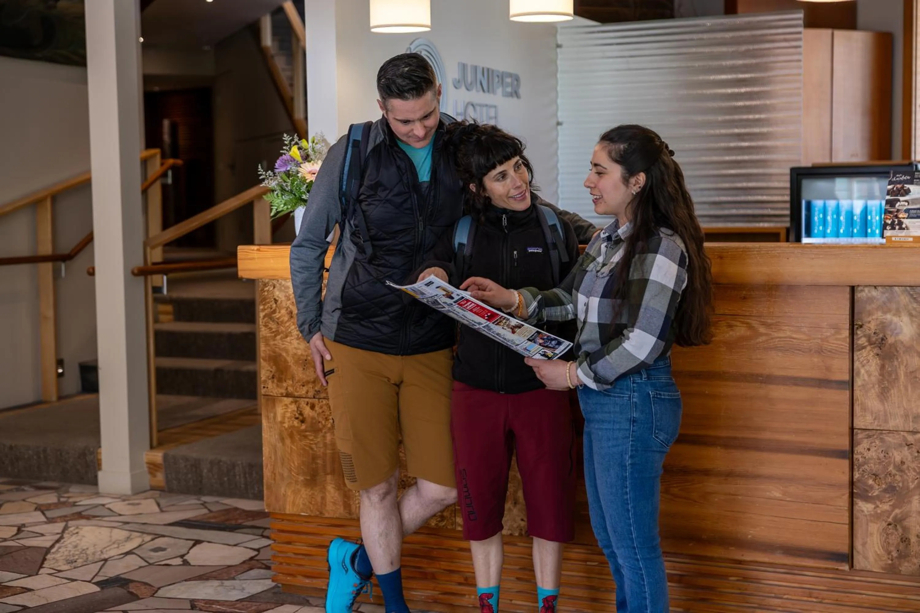 Hiking in The Juniper Hotel & Bistro