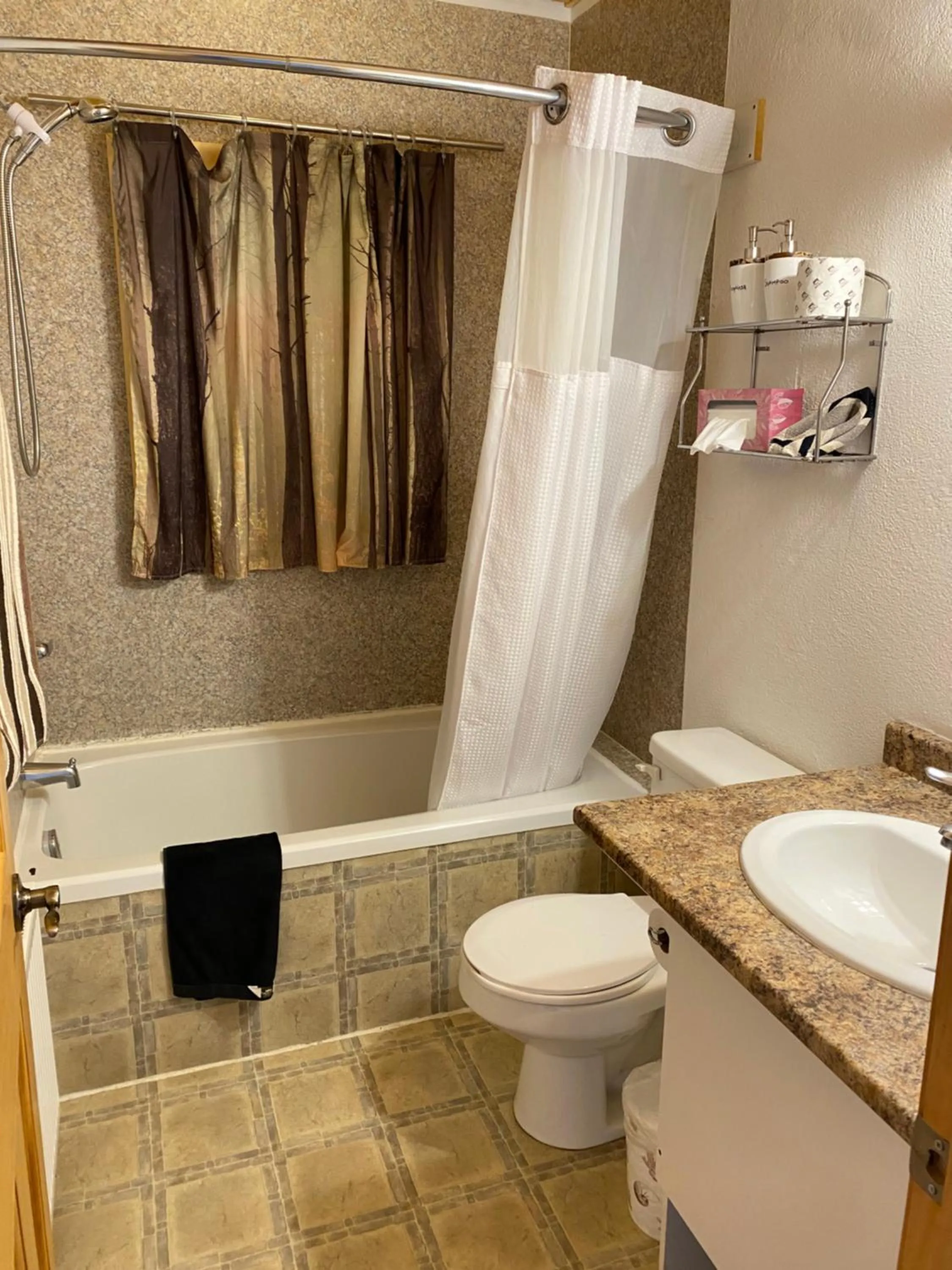 Bathroom in Williston Lake Resort