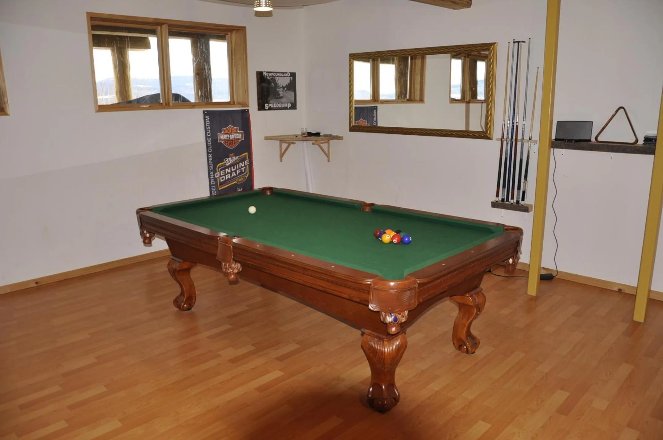 Billiard in Williston Lake Resort