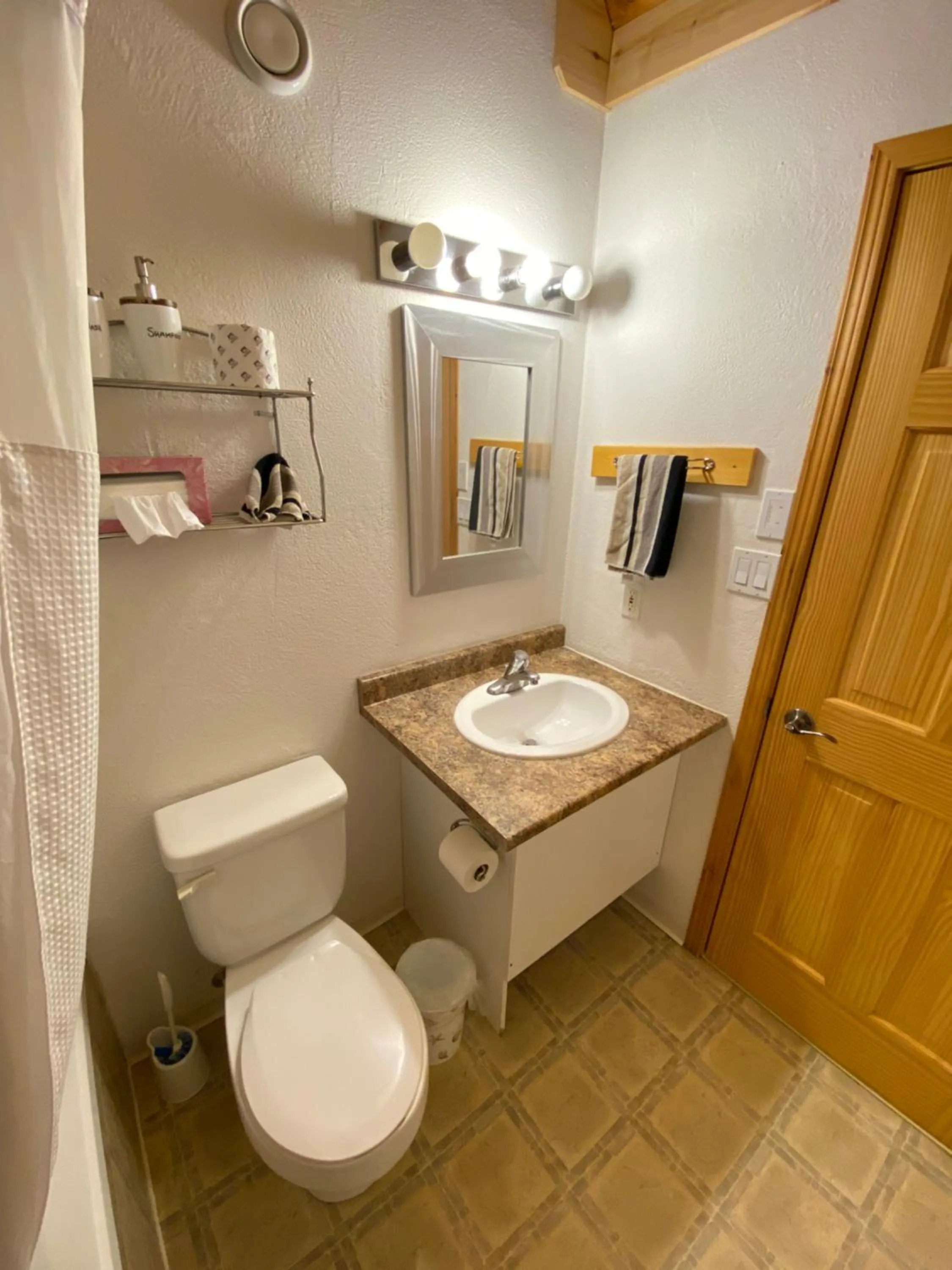 Bathroom in Williston Lake Resort