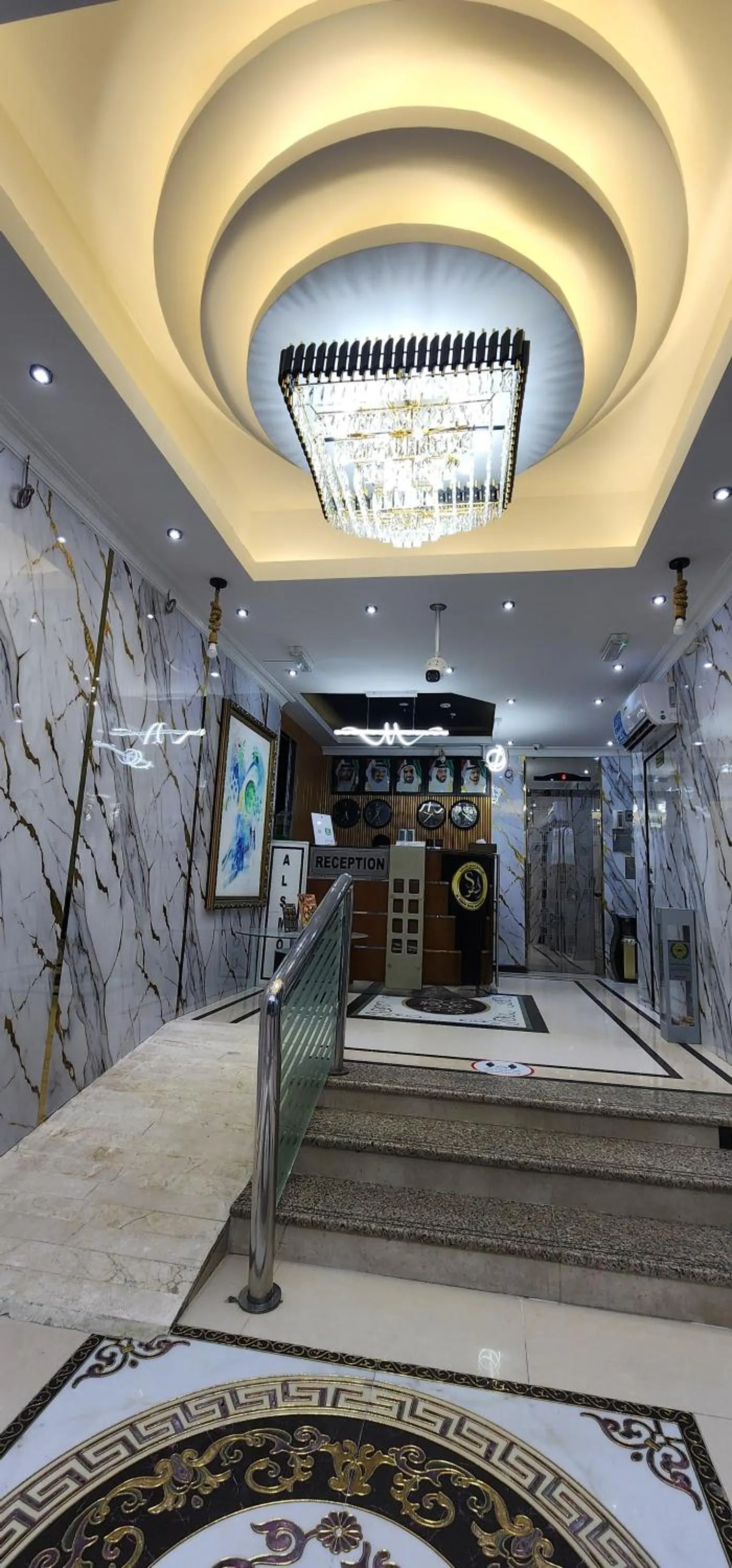 Lobby or reception in Al Smou Hotel Apartments - MAHA HOSPITALITY GROUP