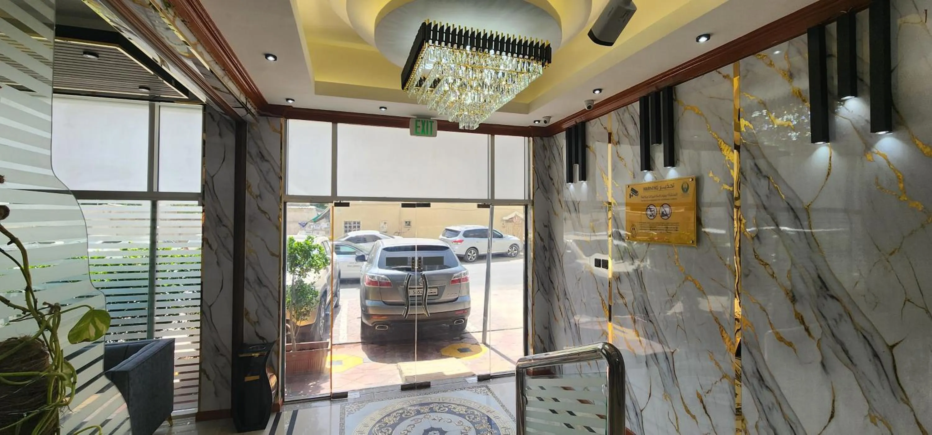 Facade/entrance in Al Smou Hotel Apartments - MAHA HOSPITALITY GROUP