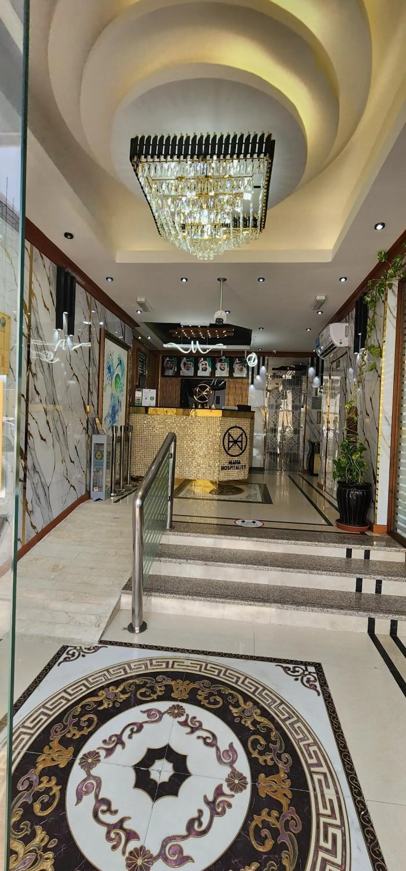 Lobby or reception in Al Smou Hotel Apartments - MAHA HOSPITALITY GROUP