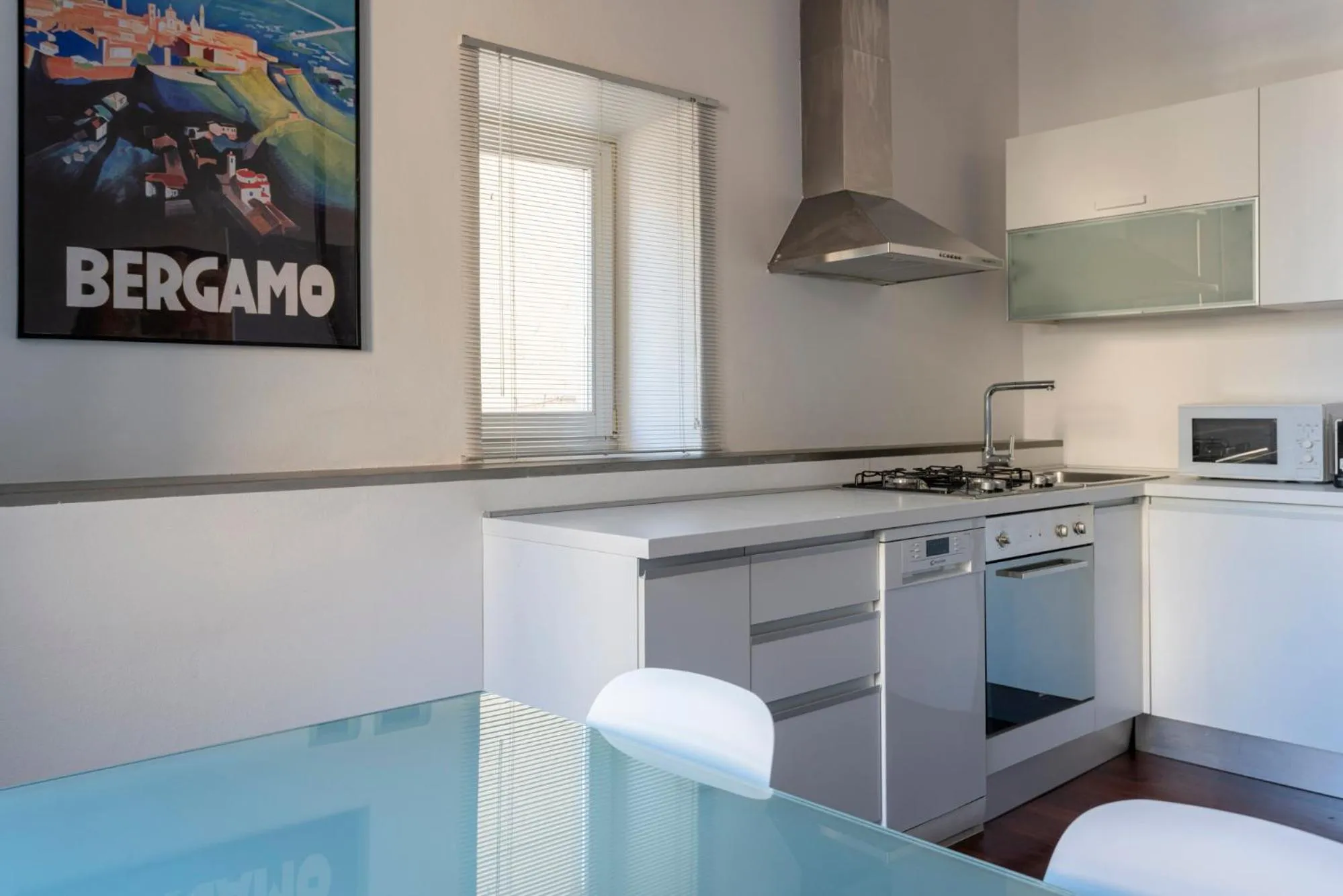 Kitchen or kitchenette in Casa di Sofia Città Alta