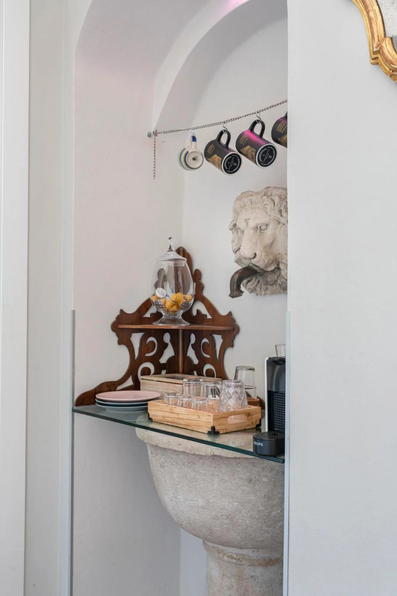 Communal lounge/ TV room in Casa di Sofia Città Alta