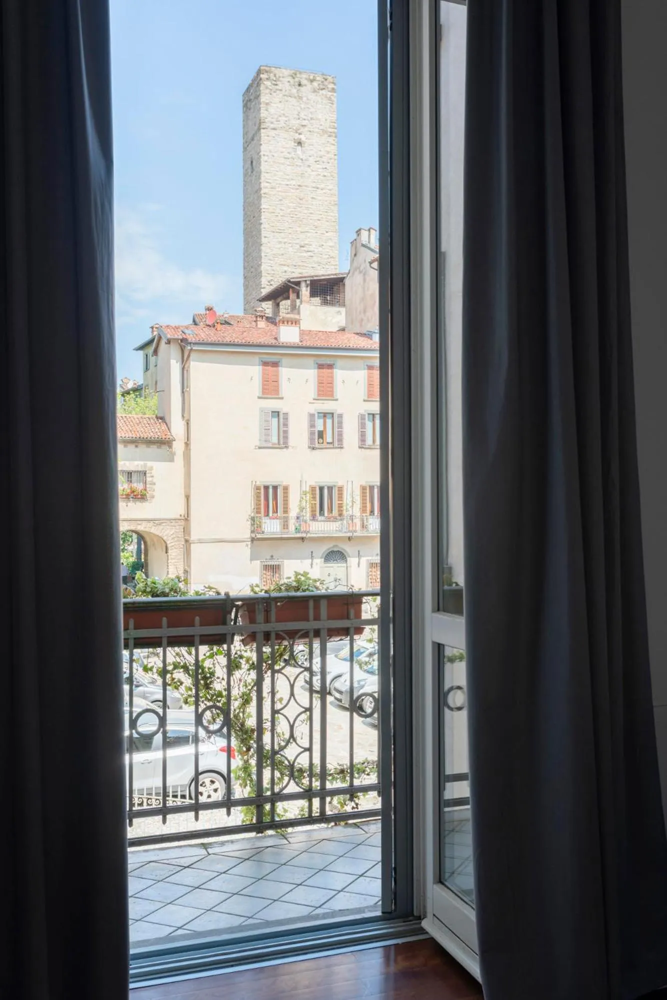 Balcony/Terrace in Casa di Sofia Città Alta