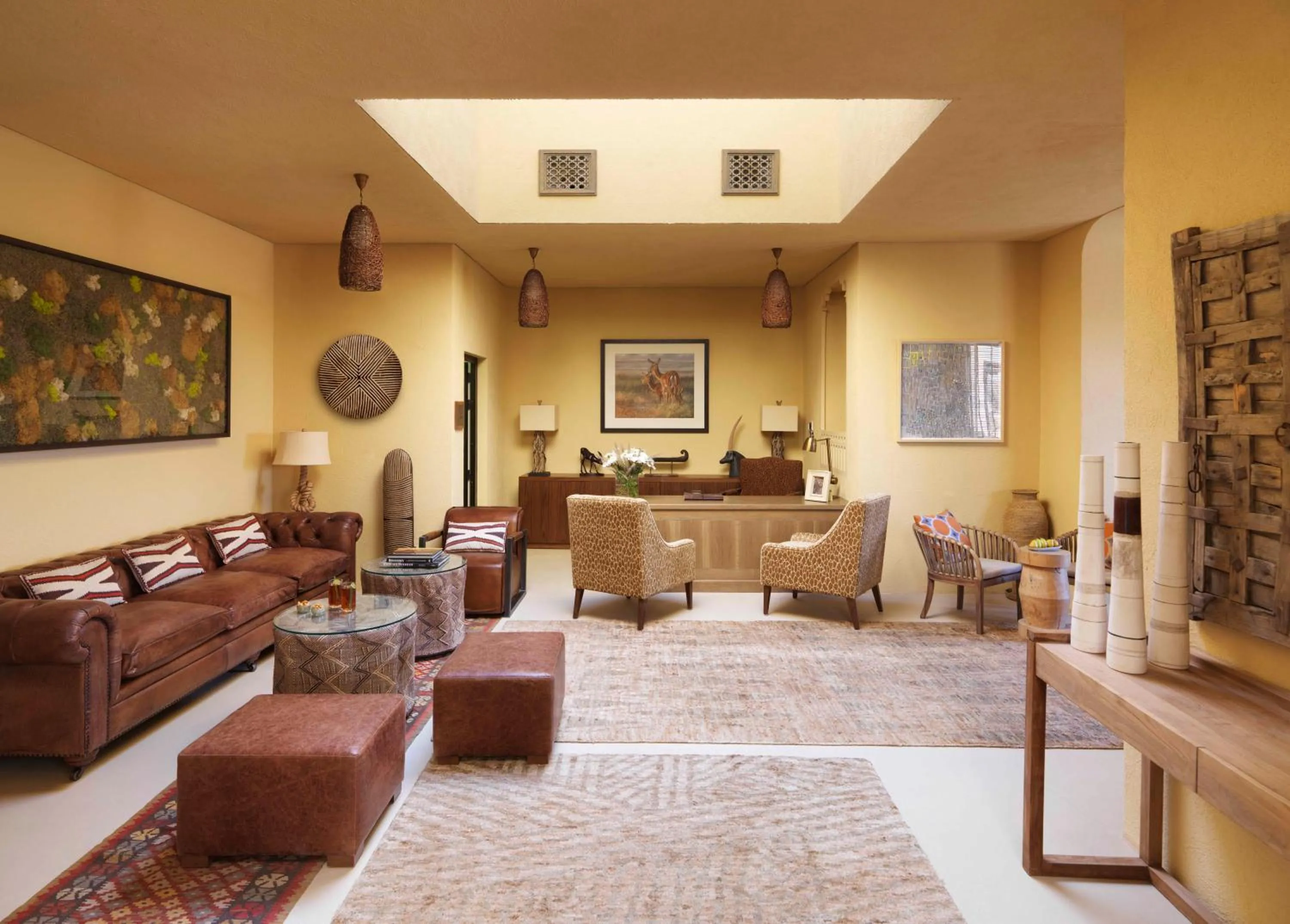 Lobby or reception in Anantara Sir Bani Yas Island Al Sahel Villas