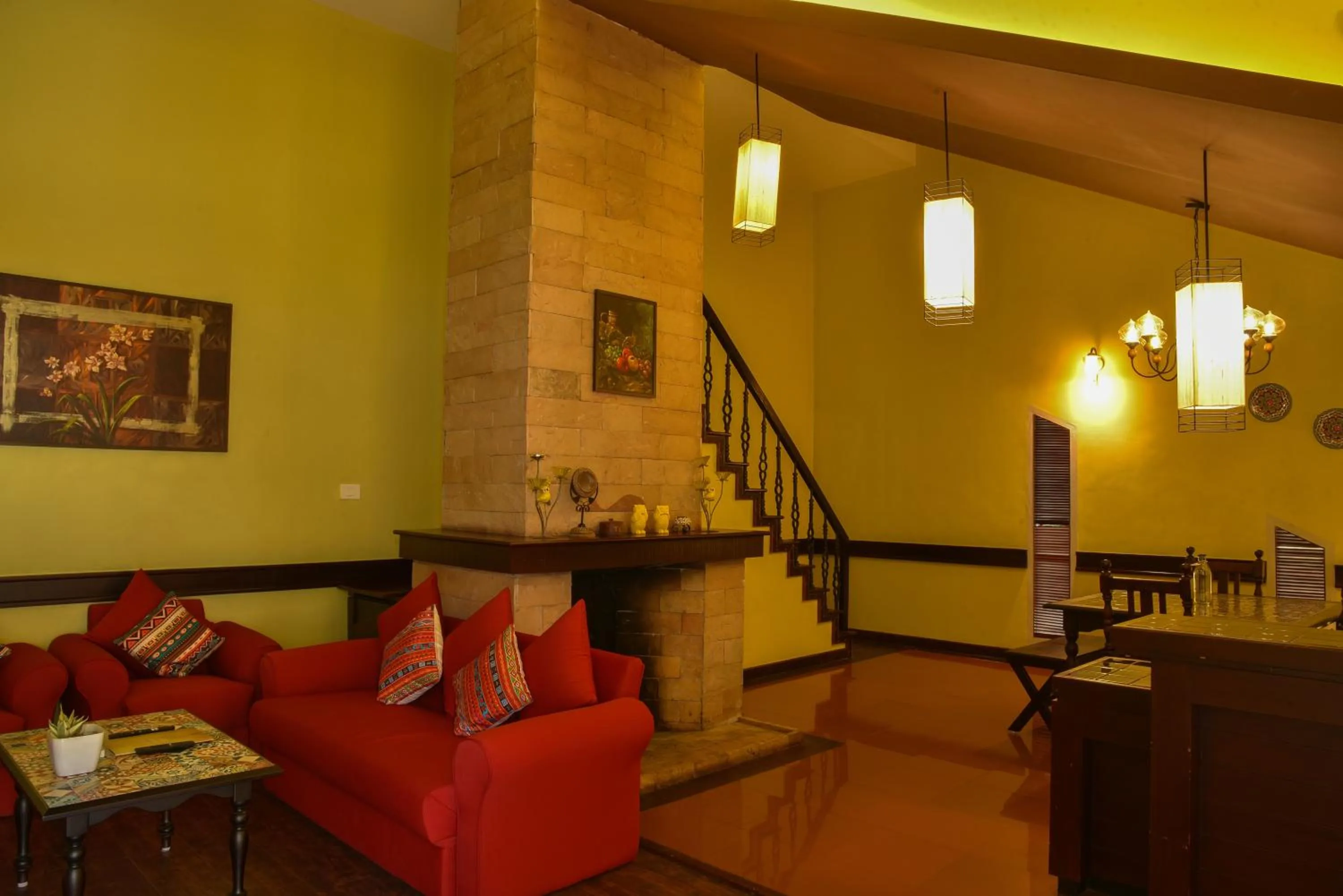 Living room in The Siena Village