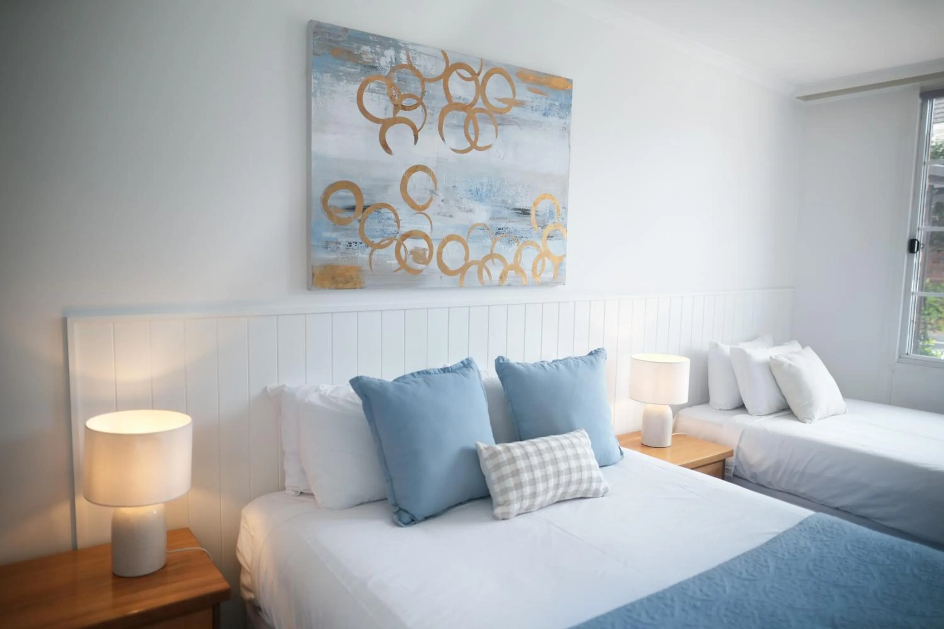 Bed in The Clan Terrigal