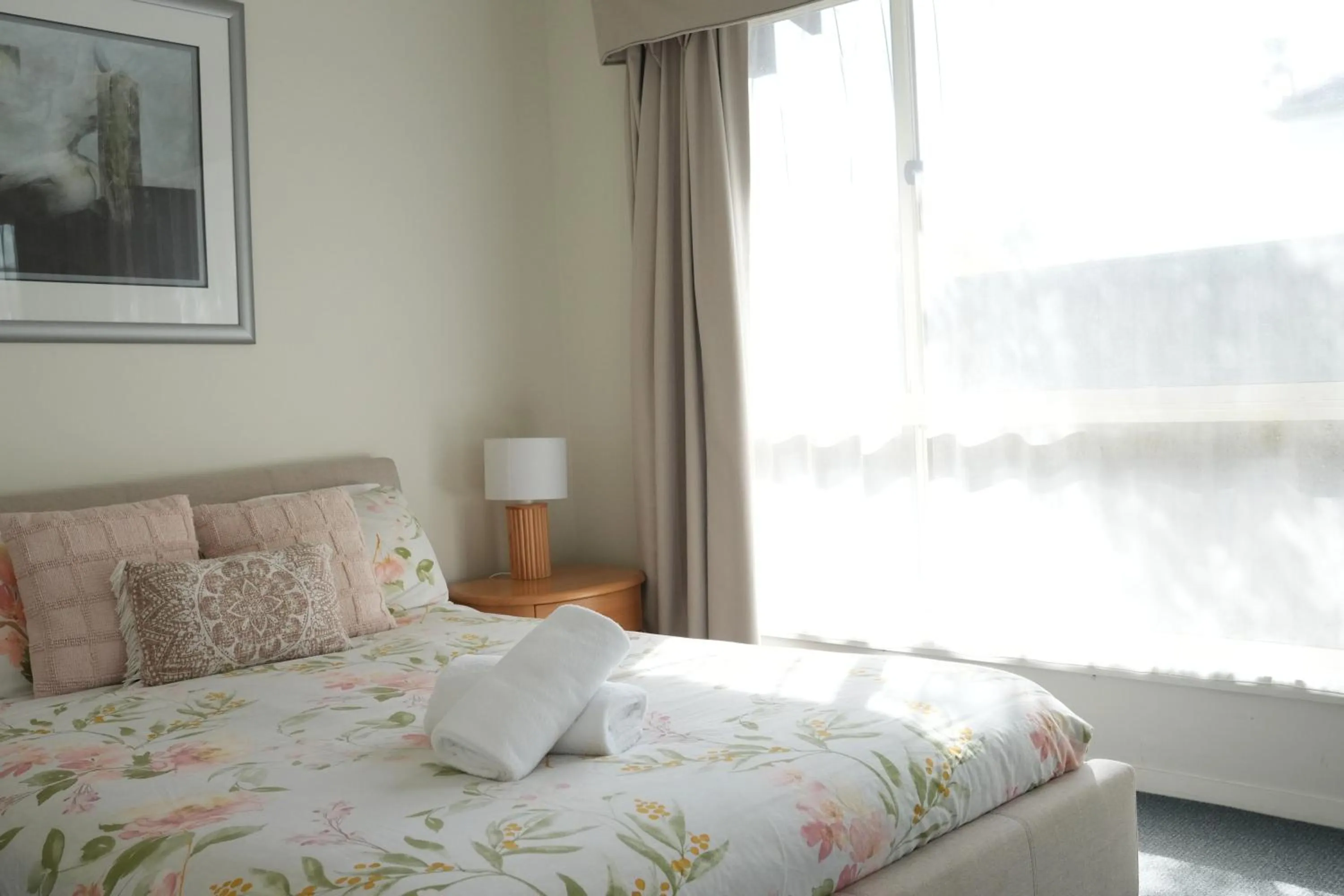 Bed in The Clan Terrigal