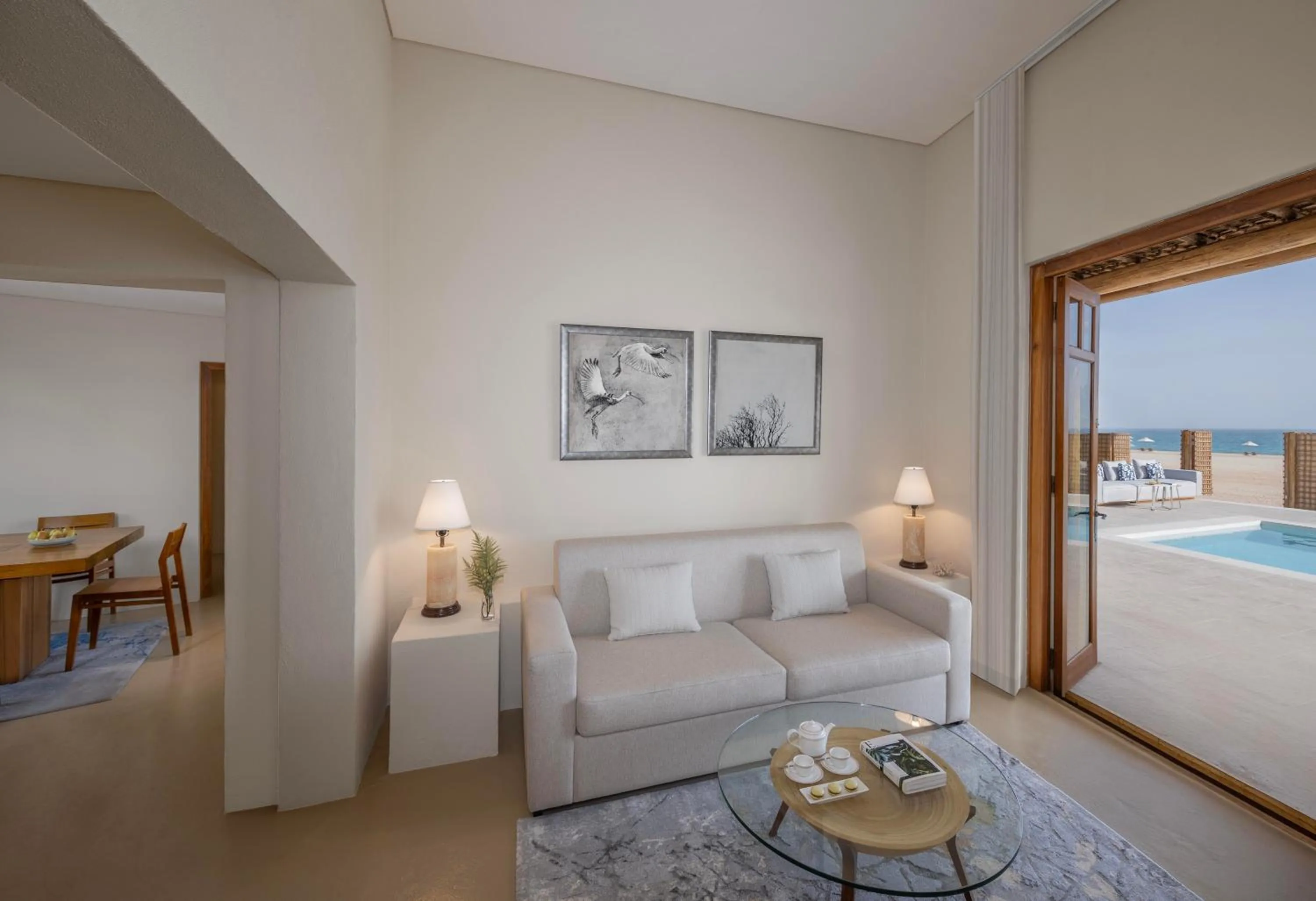 Property building, Bed in Anantara Sir Bani Yas Island Al Yamm Villa Resort