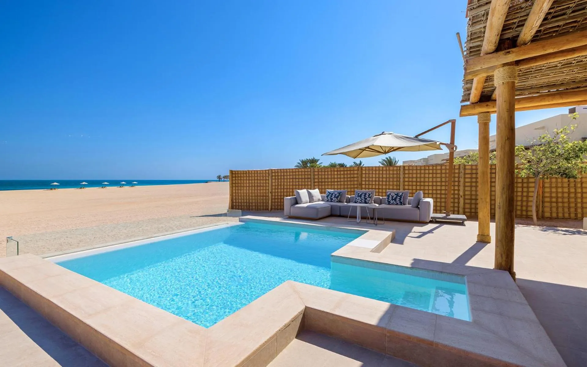 Bedroom in Anantara Sir Bani Yas Island Al Yamm Villa Resort