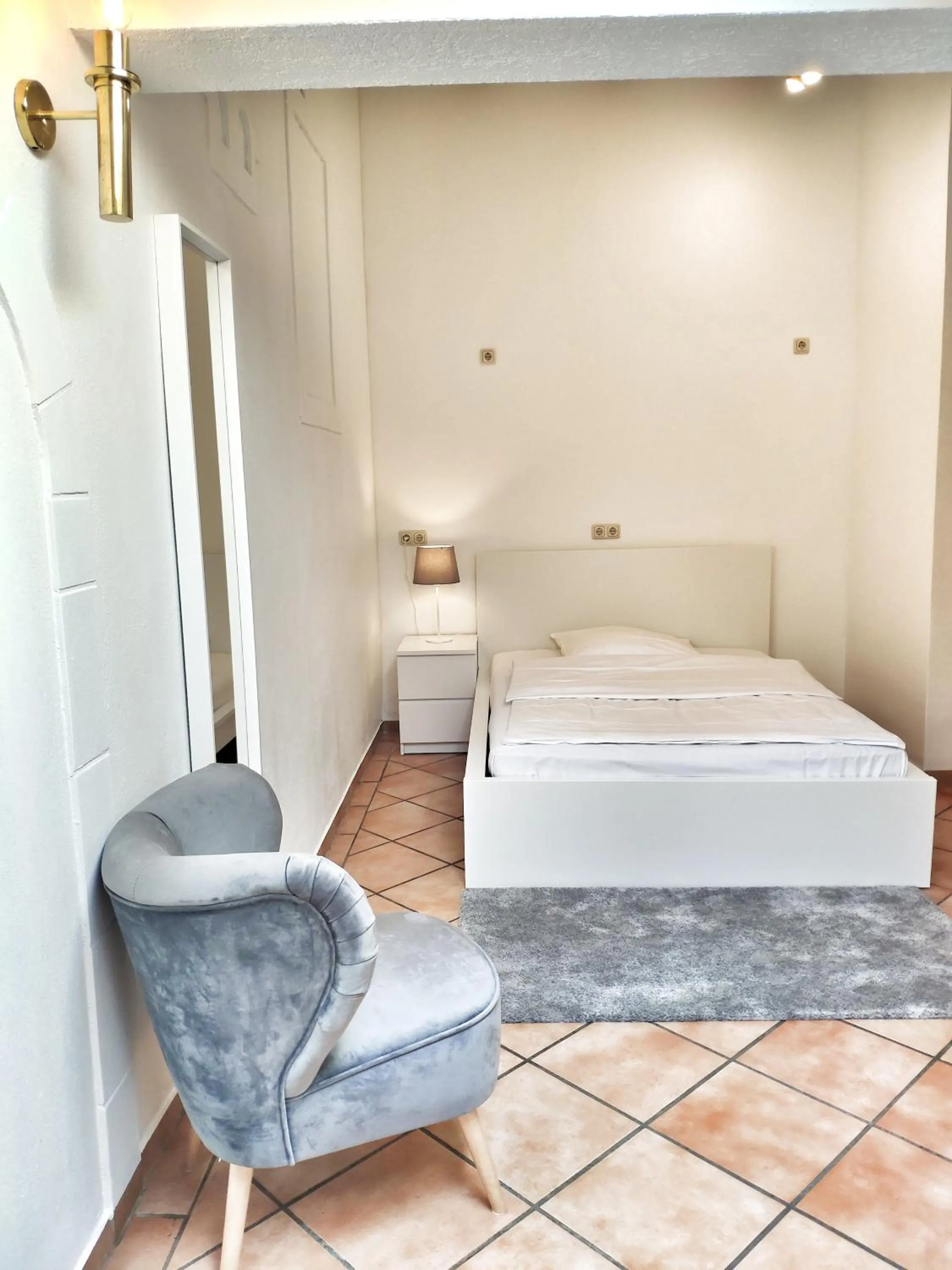 Bed in Aparthotel Wettenberg