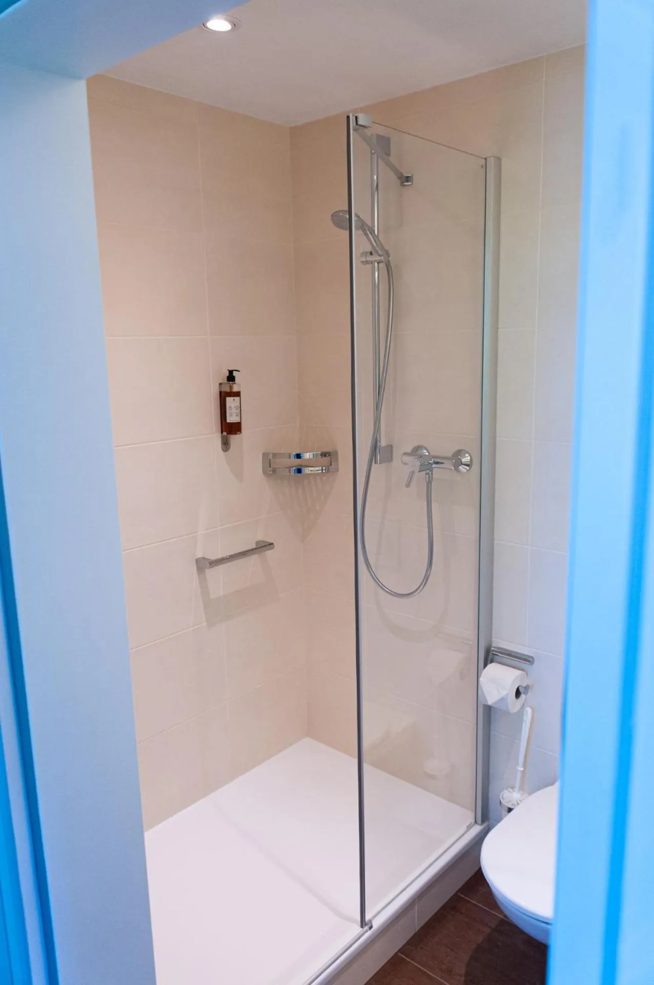 Shower in Landhotel & Gasthof Baiernrain