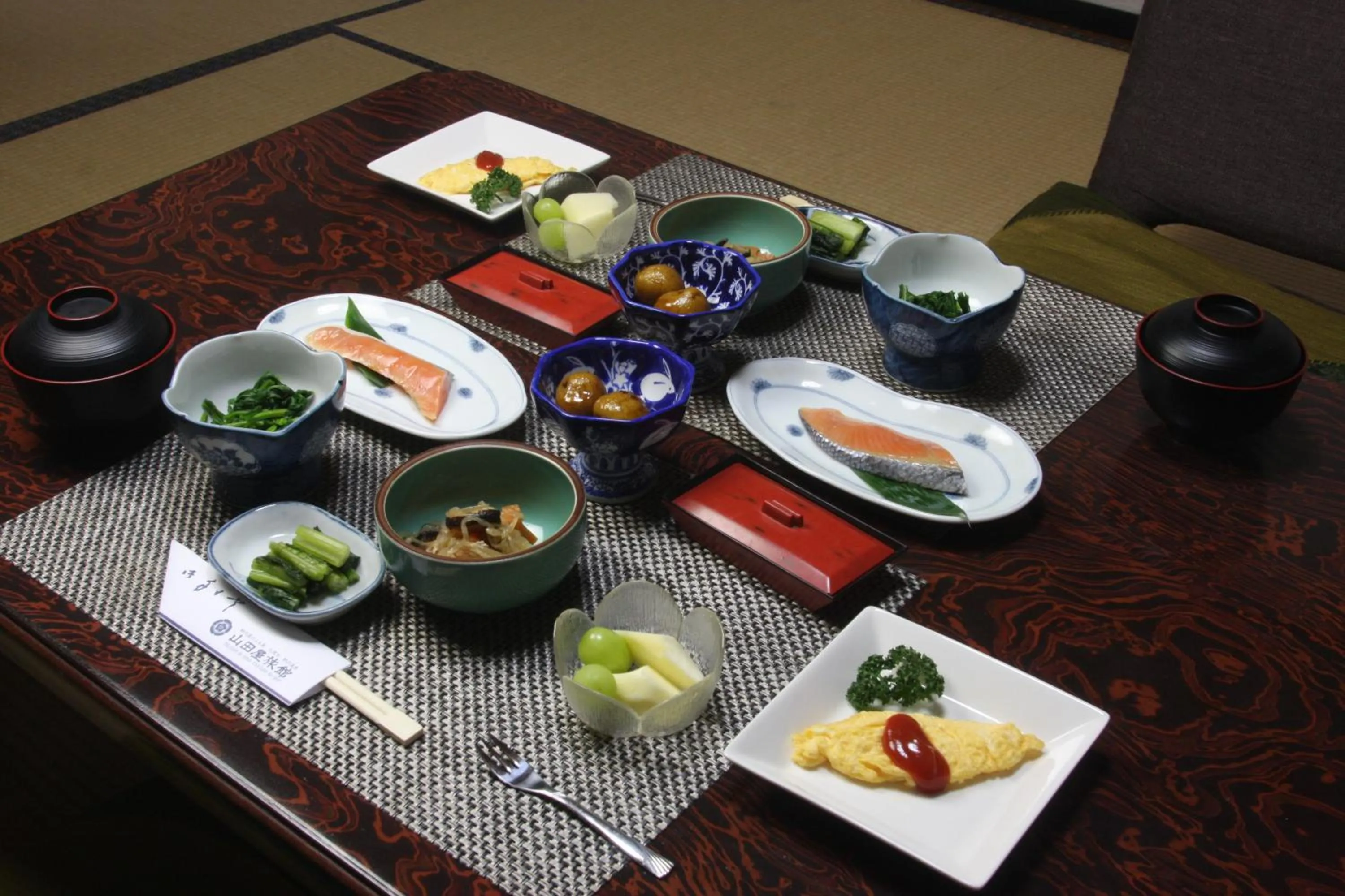 Breakfast in Yamadaya Ryokan