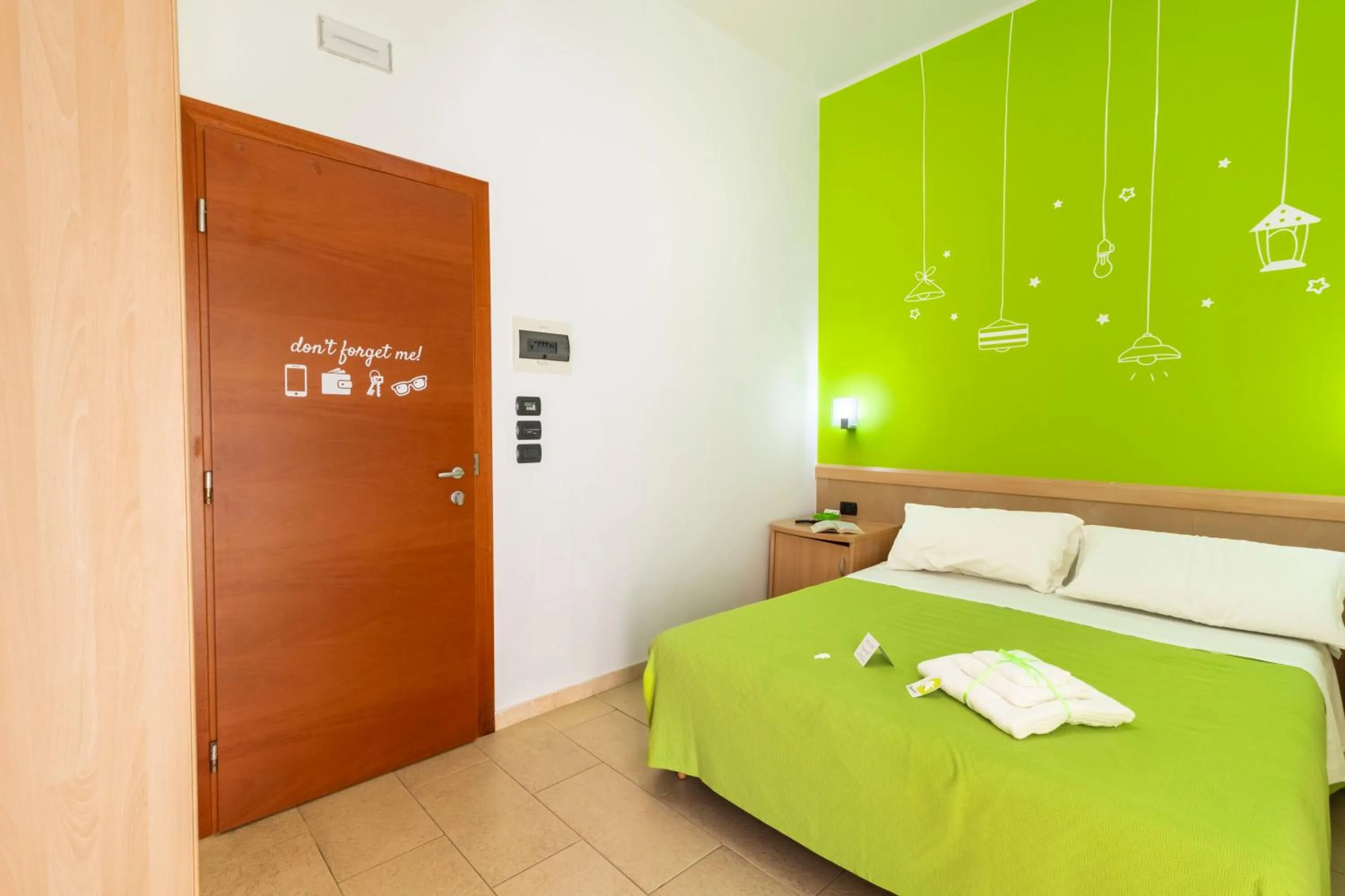 Bed in Marini Hotel B&B