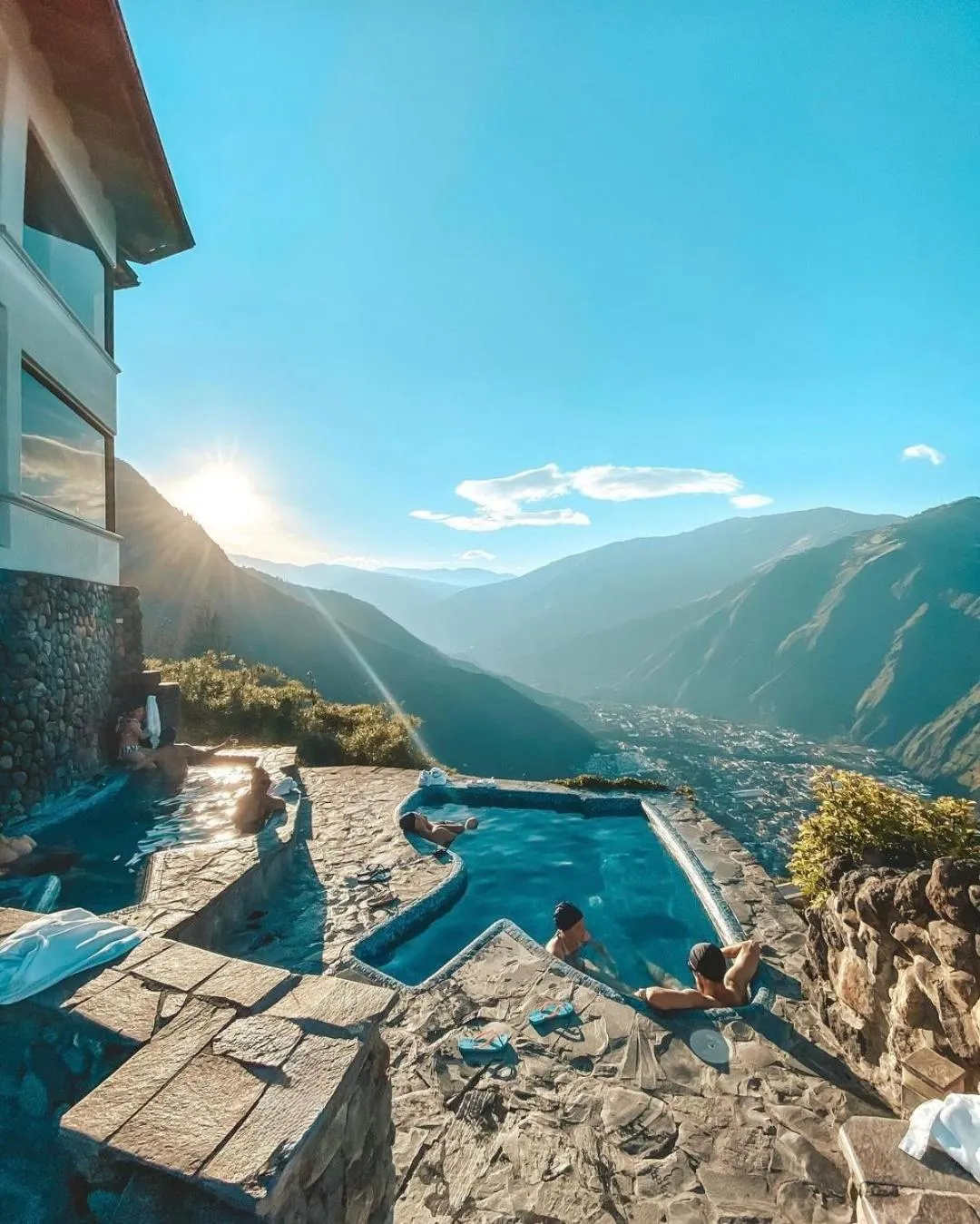 Swimming pool in Luna Volcán, Adventure SPA - formerly Luna Runtún