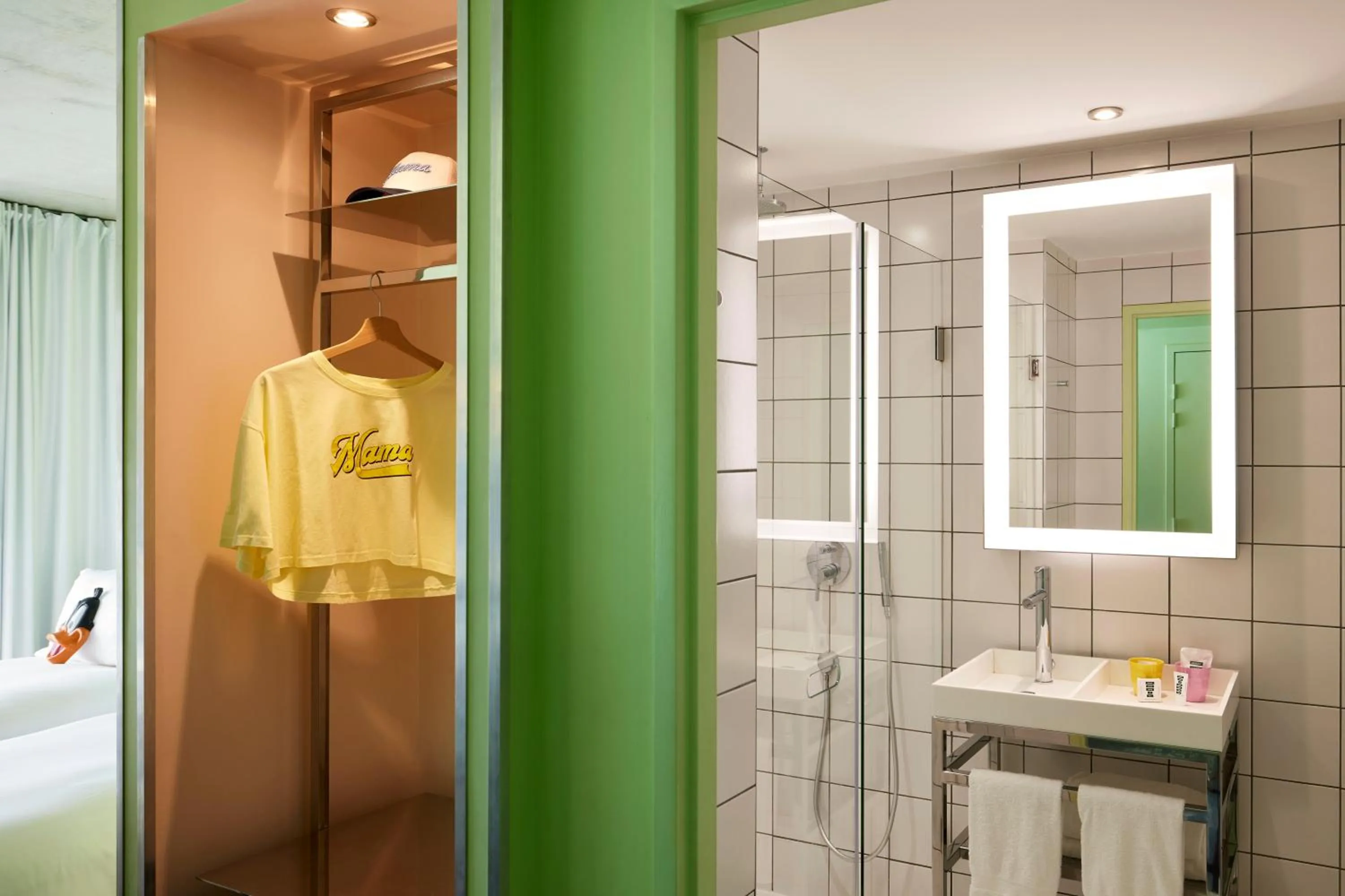 Bathroom in Mama Shelter Lyon