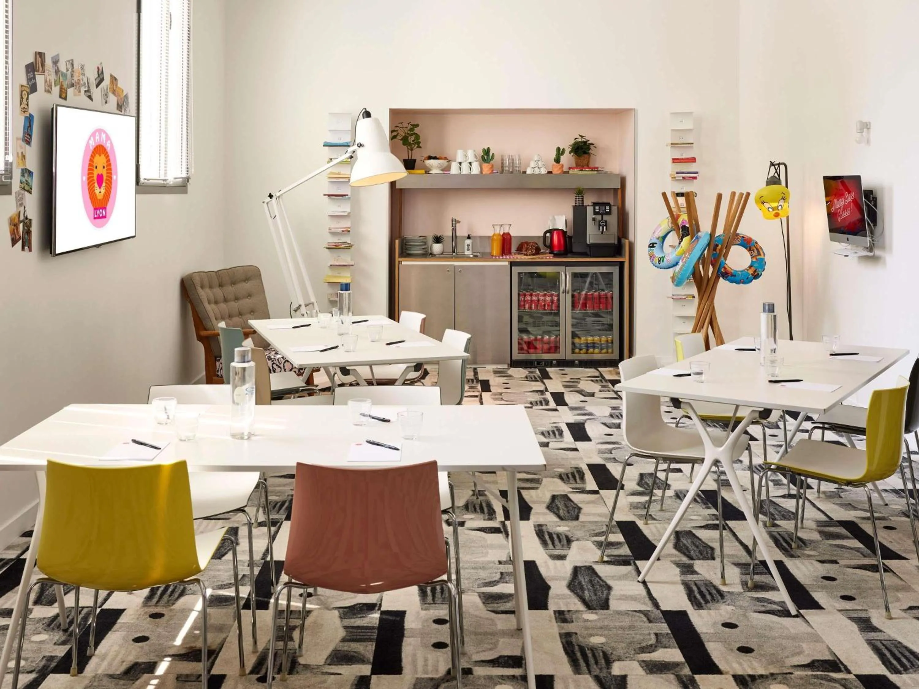 Meeting/conference room in Mama Shelter Lyon