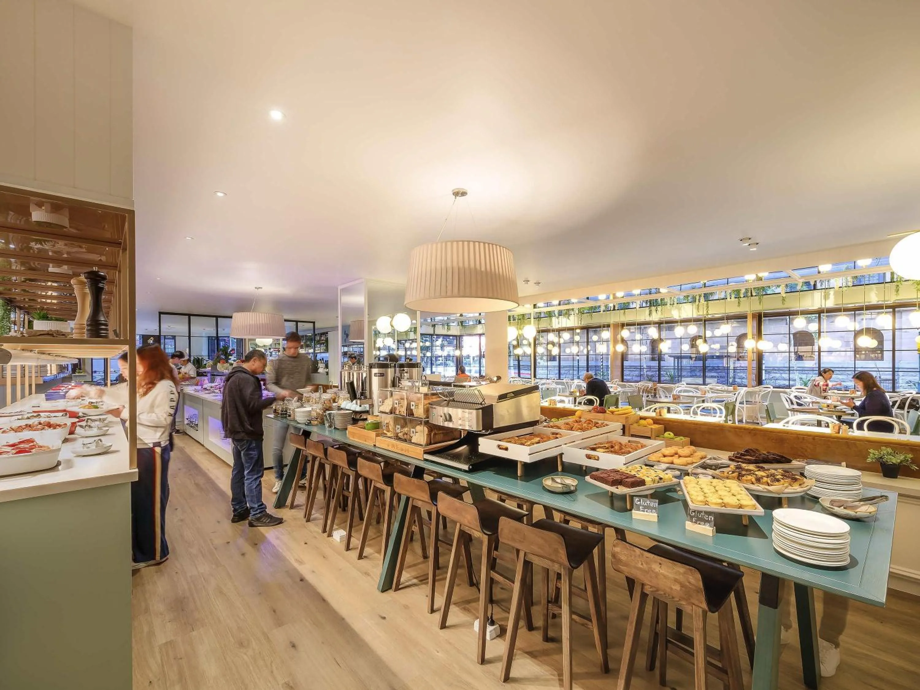 Breakfast in Mercure Brisbane King George Square