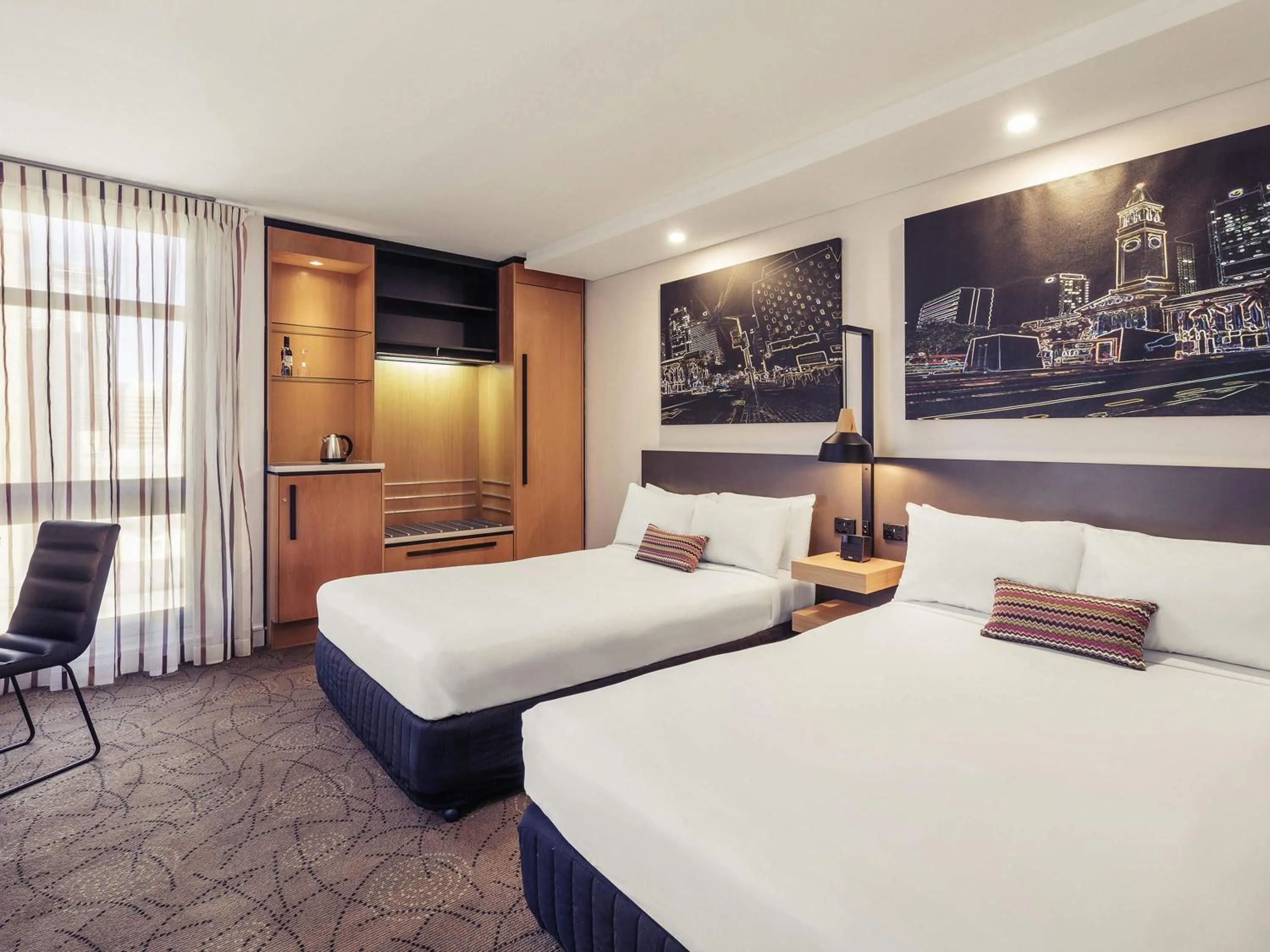 Bedroom, Bed in Mercure Brisbane King George Square