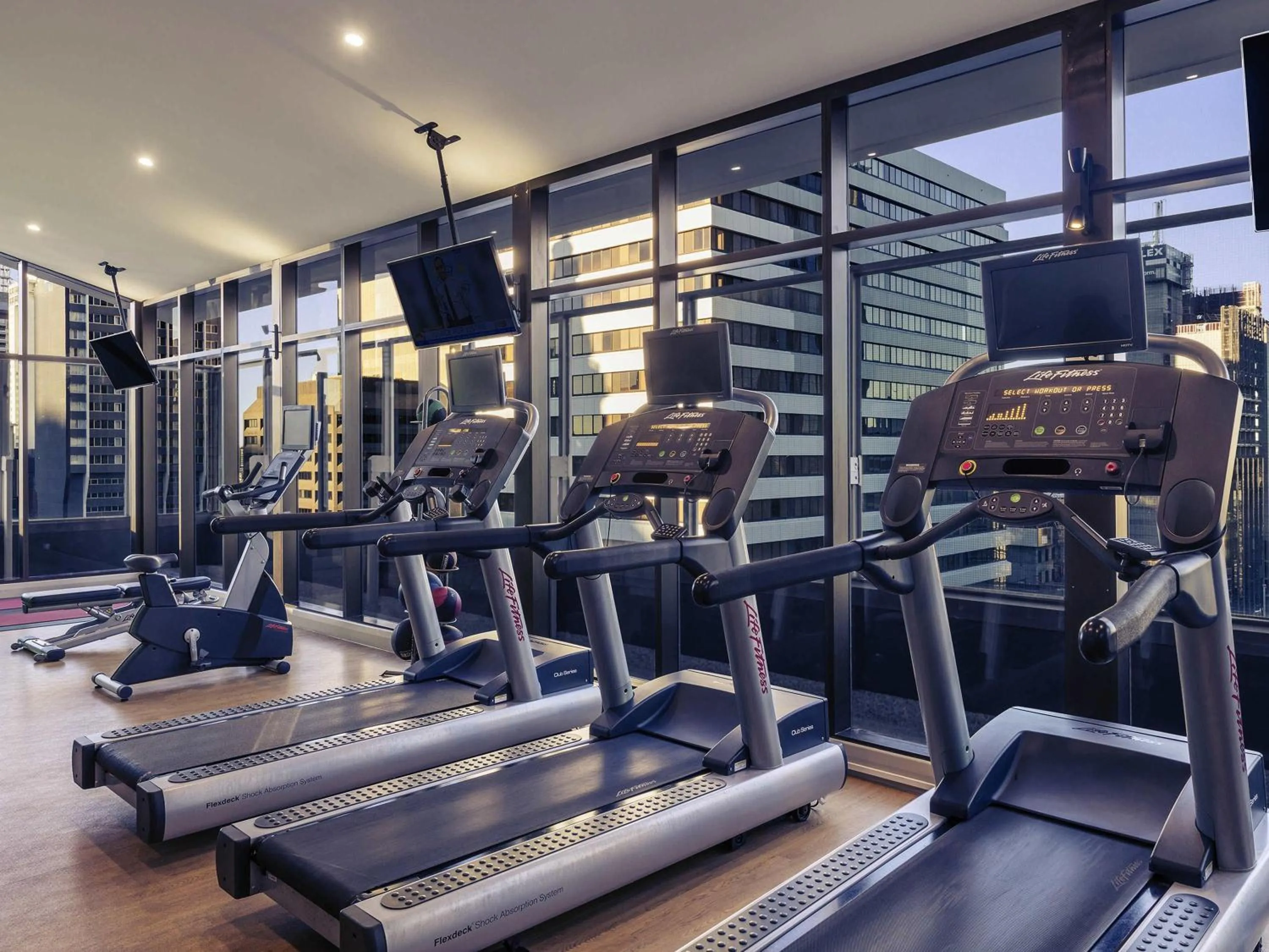 Fitness centre/facilities in Mercure Brisbane King George Square