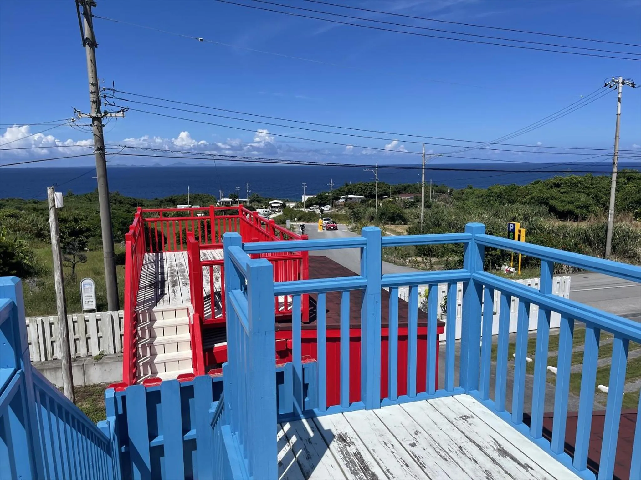 Balcony/Terrace in Shiawaseninaru Kourijima no Yado
