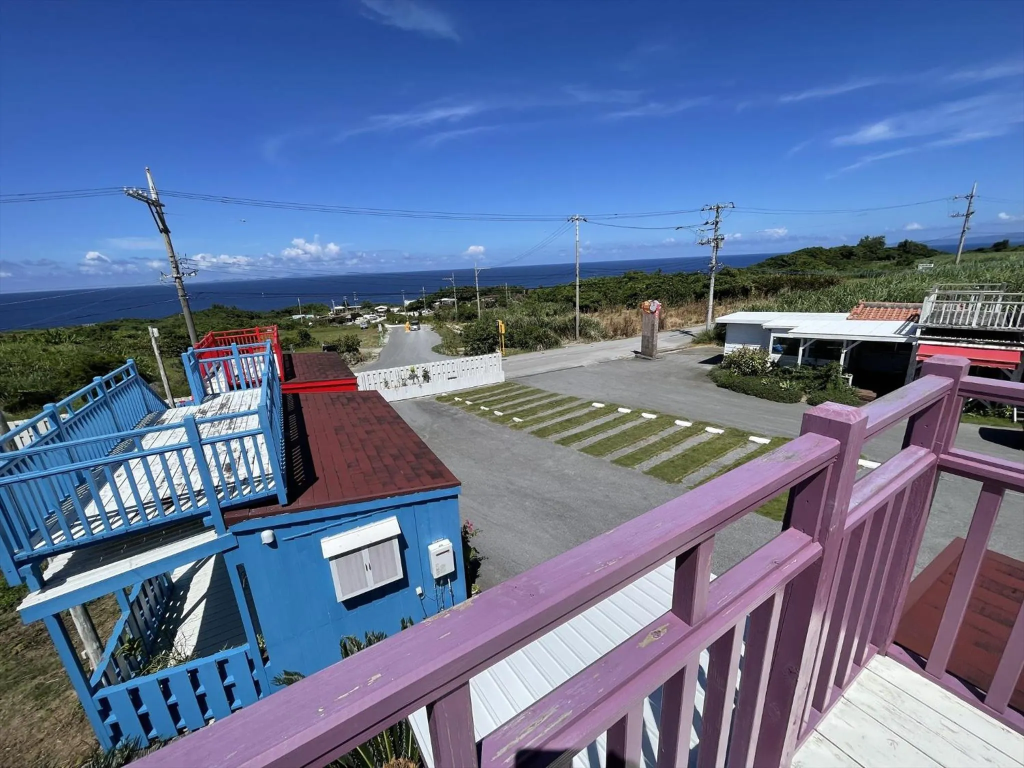 Balcony/Terrace in Shiawaseninaru Kourijima no Yado