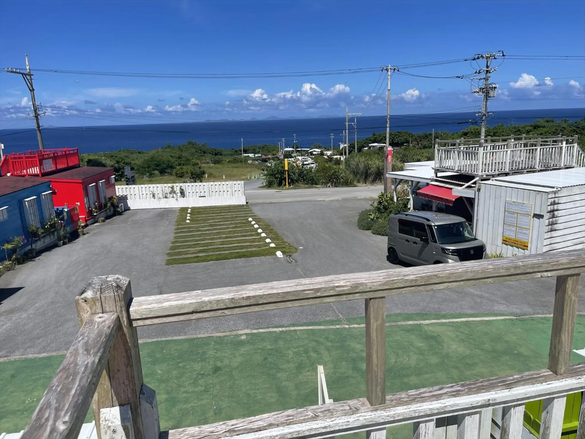 Balcony/Terrace in Shiawaseninaru Kourijima no Yado