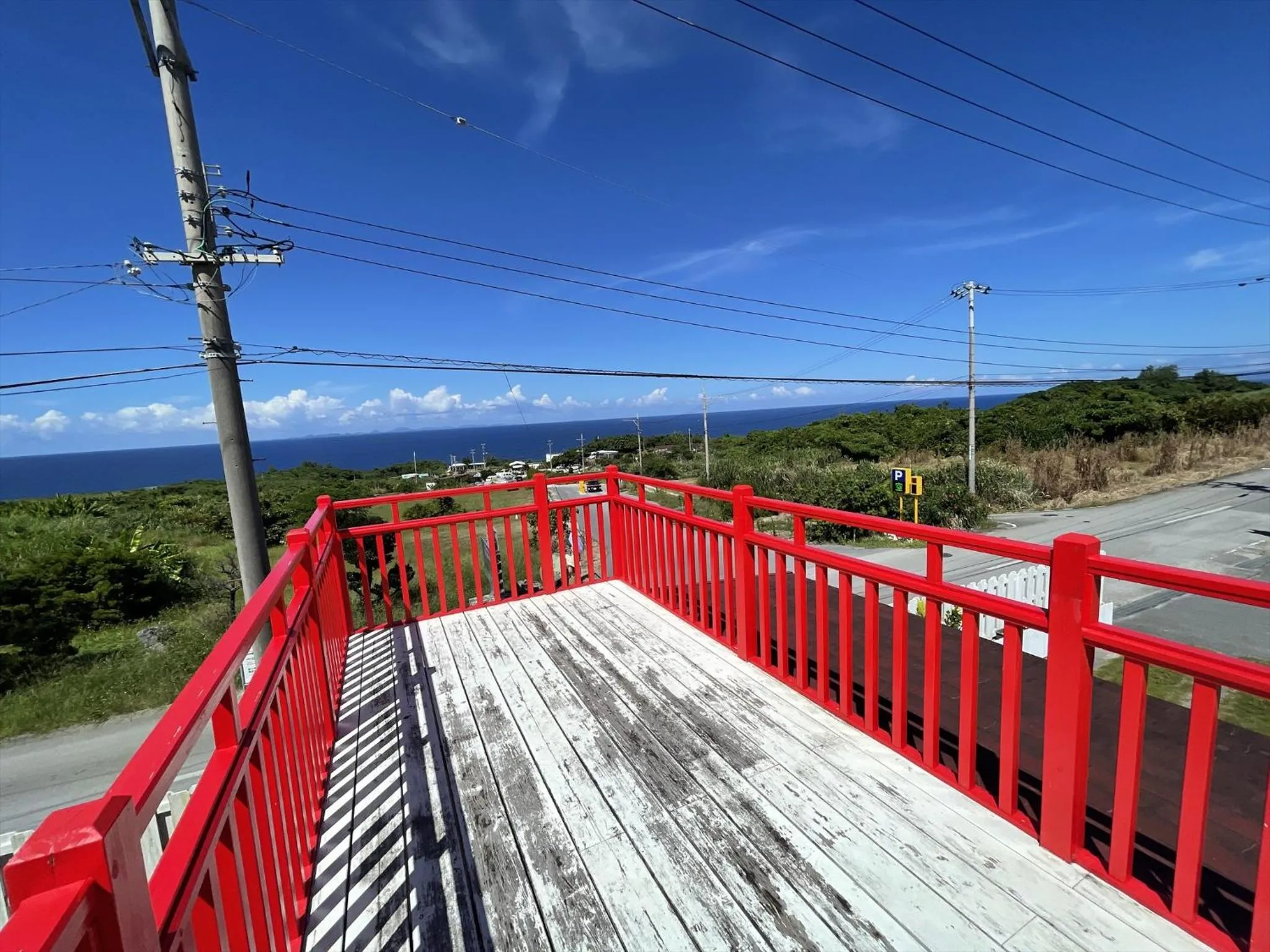 Balcony/Terrace in Shiawaseninaru Kourijima no Yado