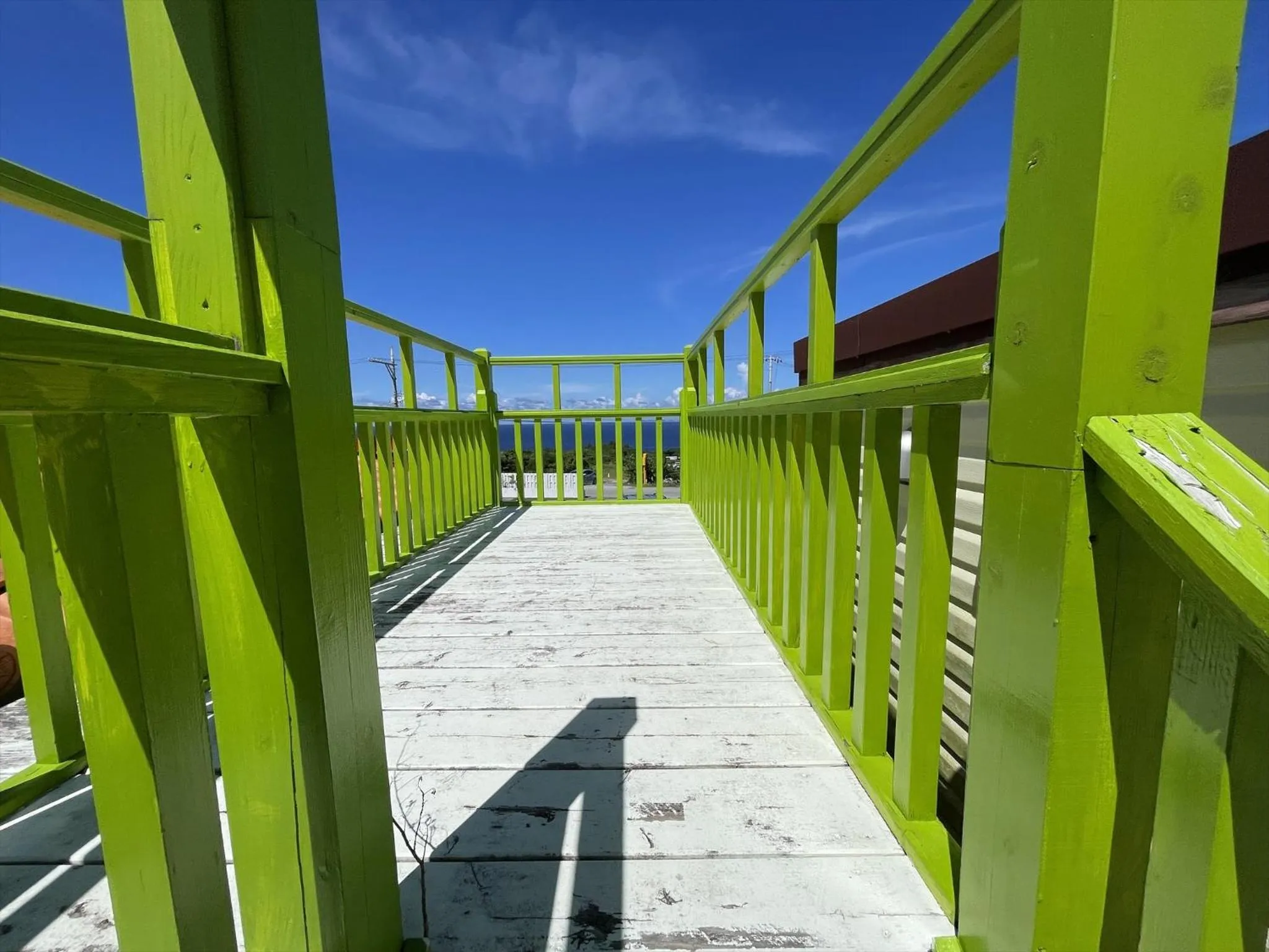 Balcony/Terrace in Shiawaseninaru Kourijima no Yado