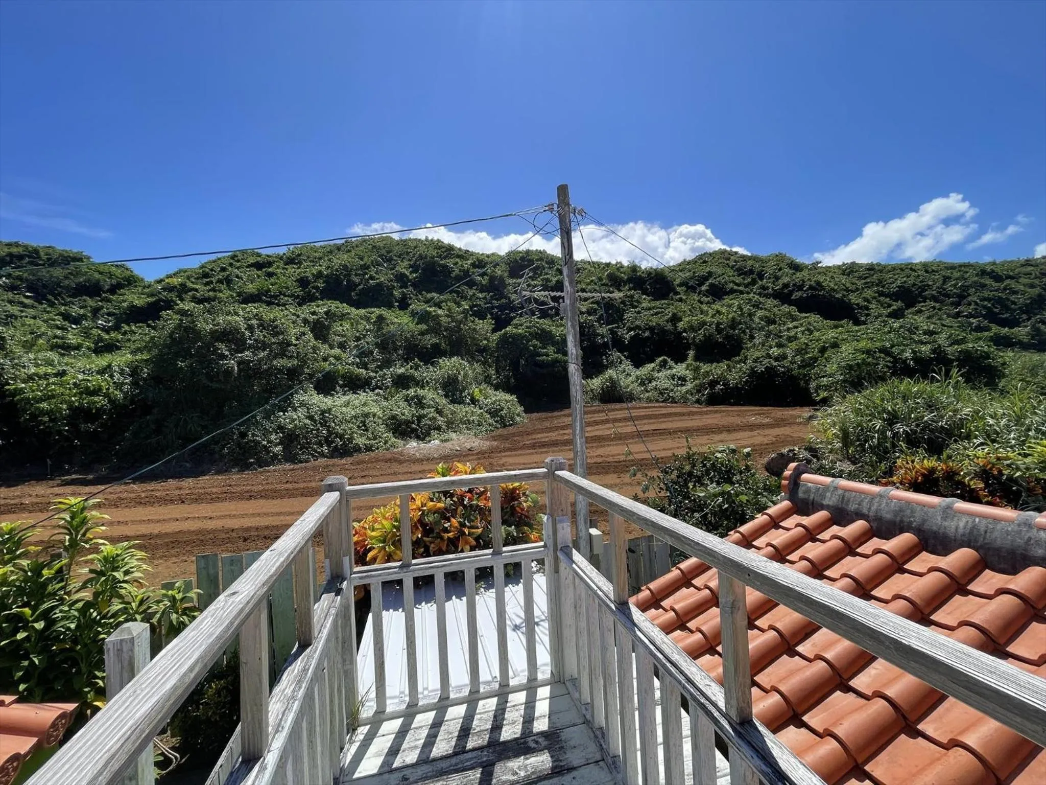 Balcony/Terrace in Shiawaseninaru Kourijima no Yado