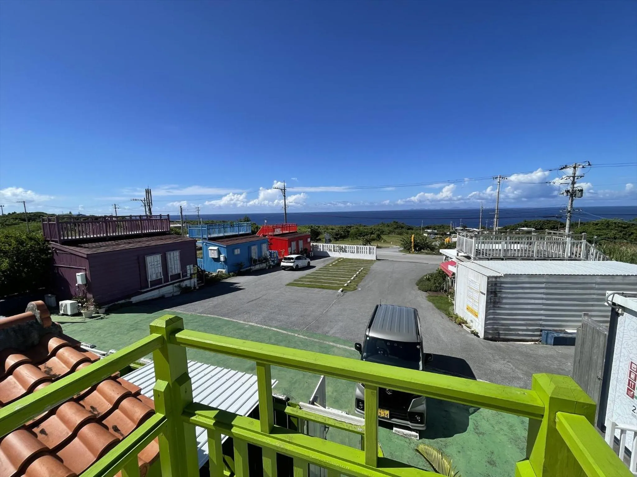 Balcony/Terrace in Shiawaseninaru Kourijima no Yado