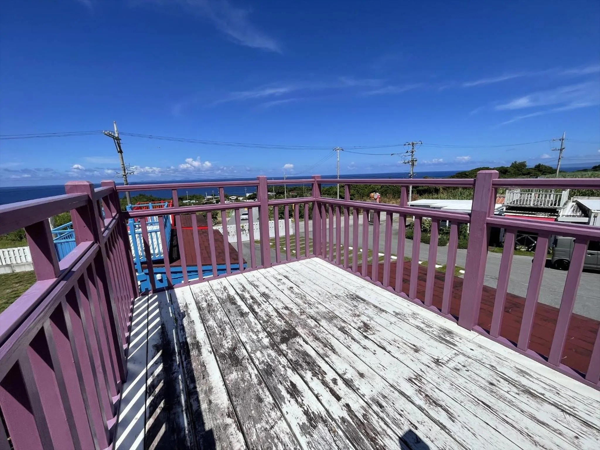 Balcony/Terrace in Shiawaseninaru Kourijima no Yado