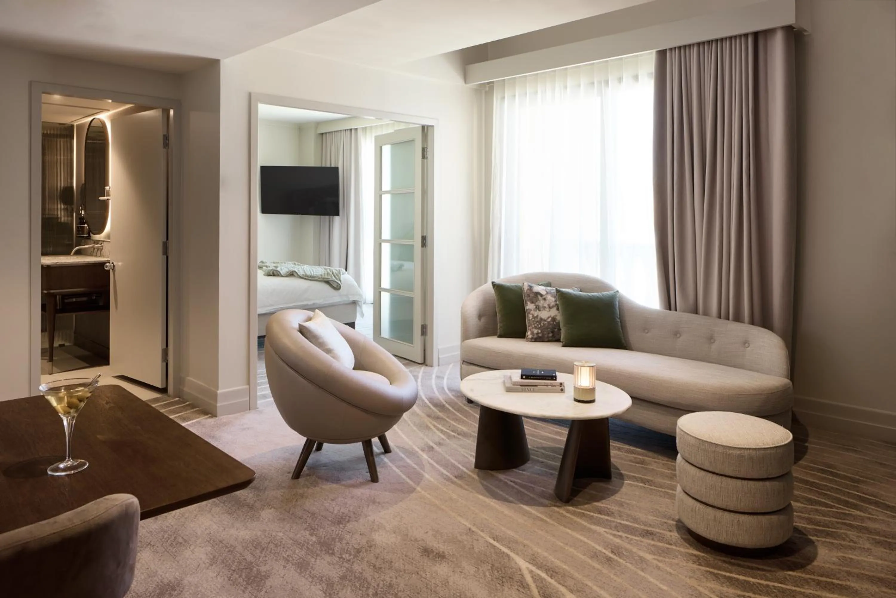 Living room in The Playford Adelaide - MGallery