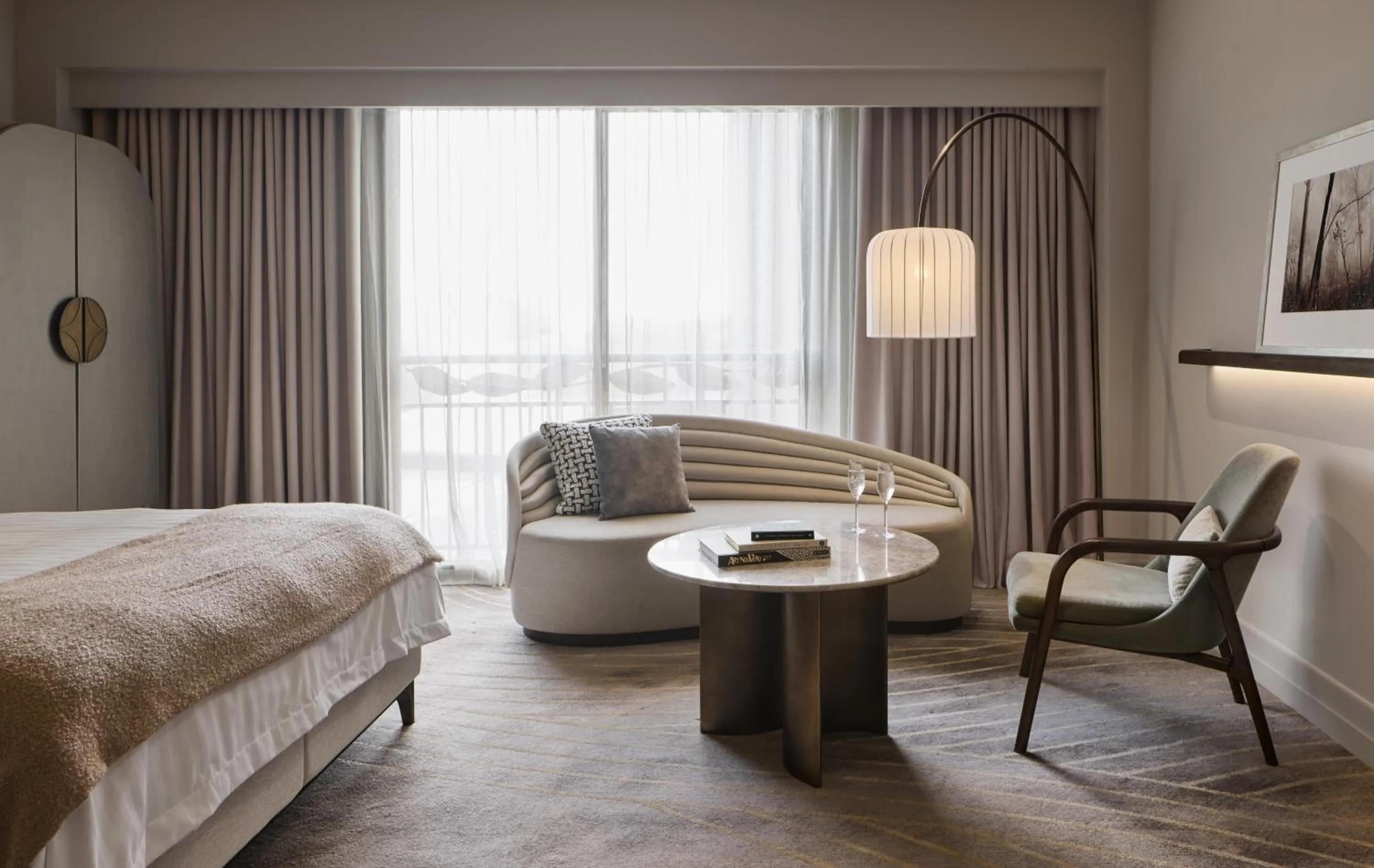 Living room, Bed in The Playford Adelaide - MGallery